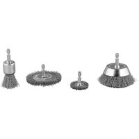 PARKSIDE® Drahtbürsten-Set / Polier-Set / Nylonbürsten-Set / Bohrmaschinenpumpe (Drahtbürsten Set PDRBS 4 A1)