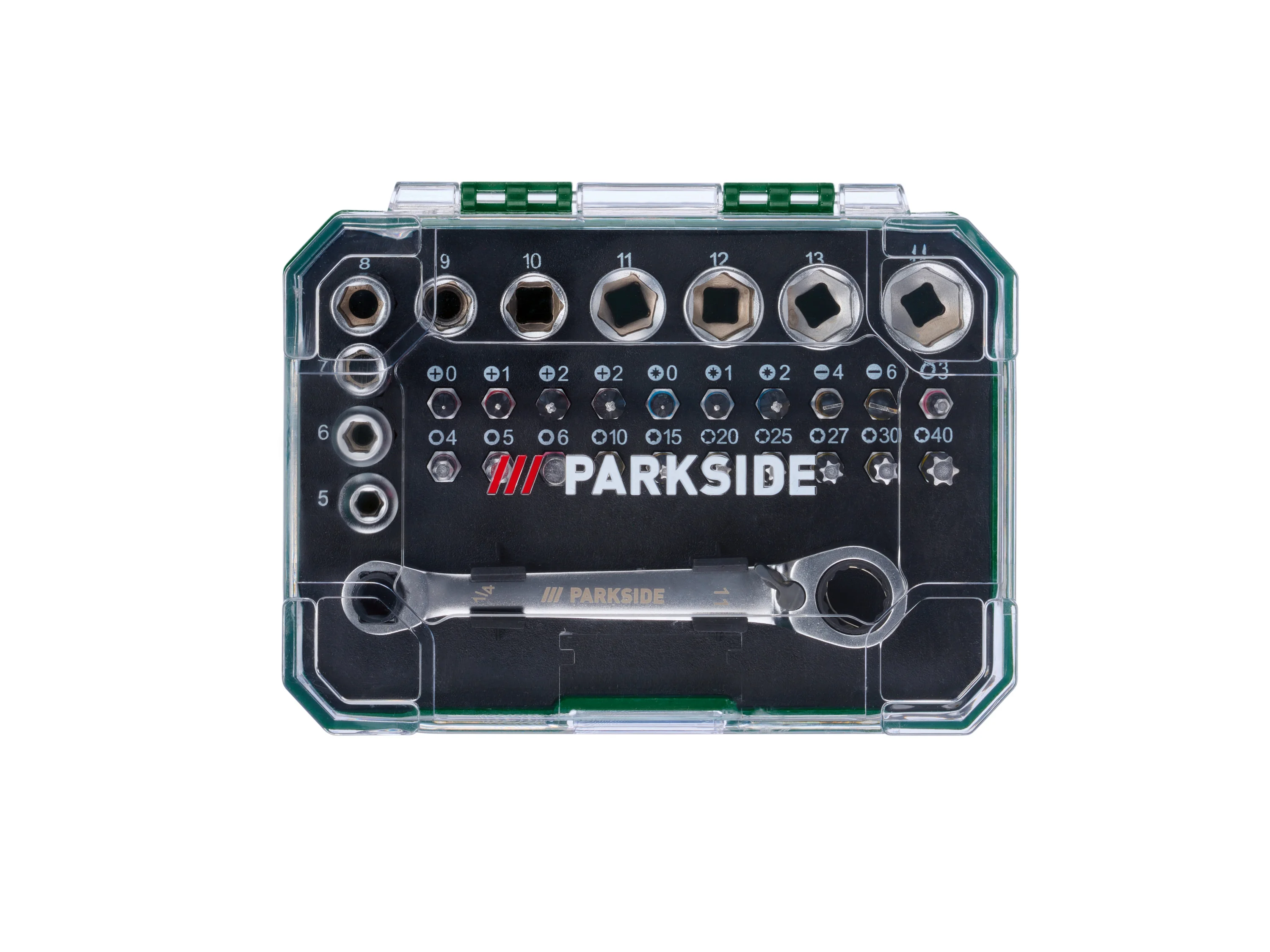 PARKSIDE® Durchgangs-Steckschlüssel-Satz, 31-teilig – Bild 3 von 4