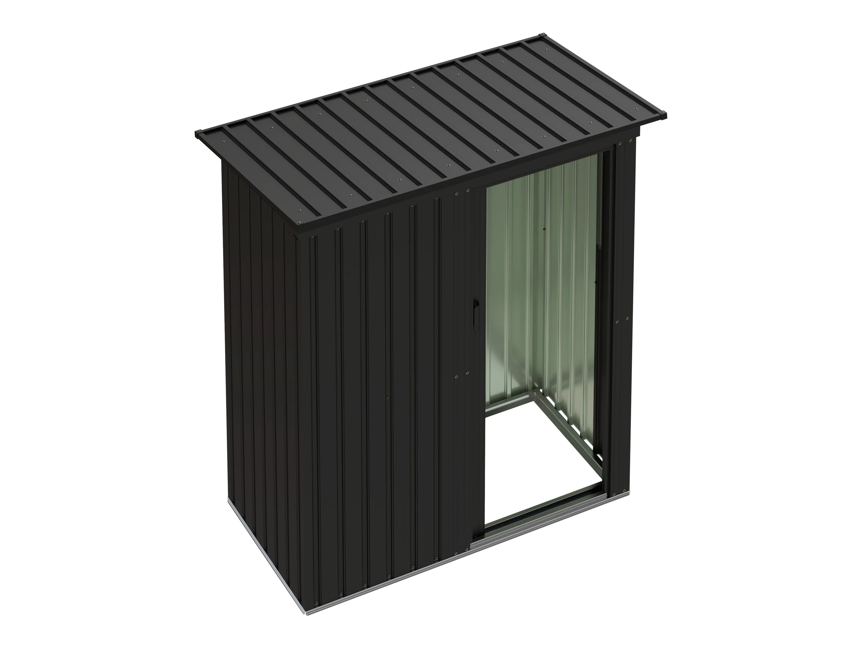 PARKSIDE® Gartengerätehaus S (Anthrazit) – Bild 4 von 4