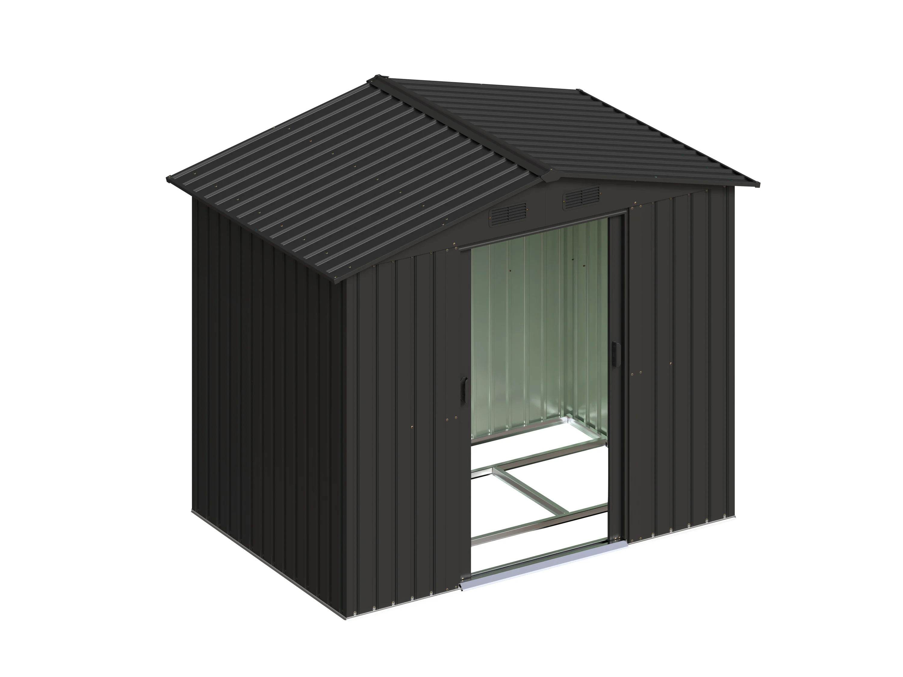 PARKSIDE® Gartengerätehaus XL (Anthrazit) – Bild 3 von 4