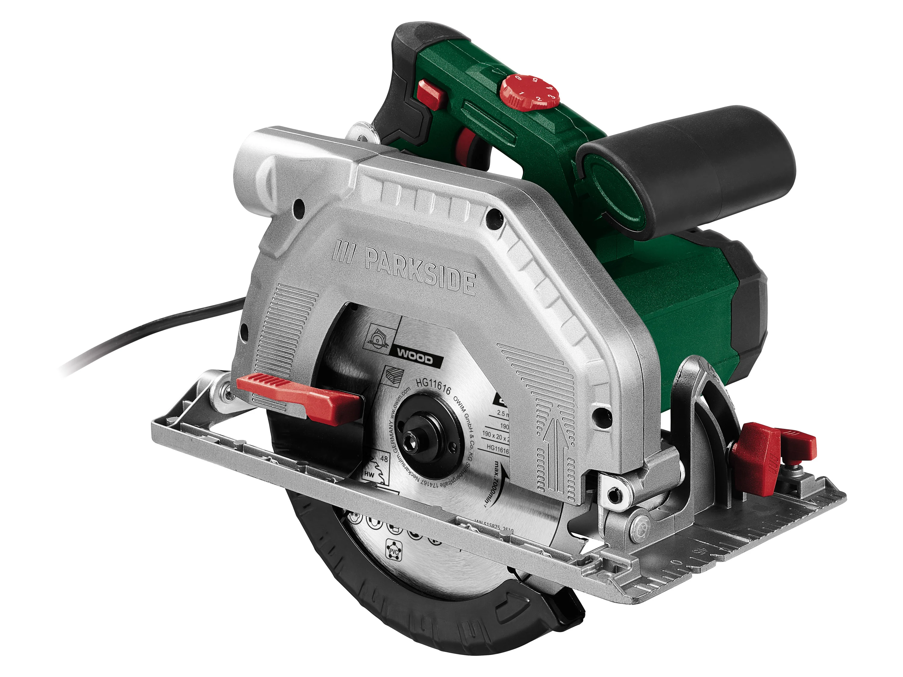 PARKSIDE® Handkreissäge »PHKS 1350 E4« – Bild 4 von 4