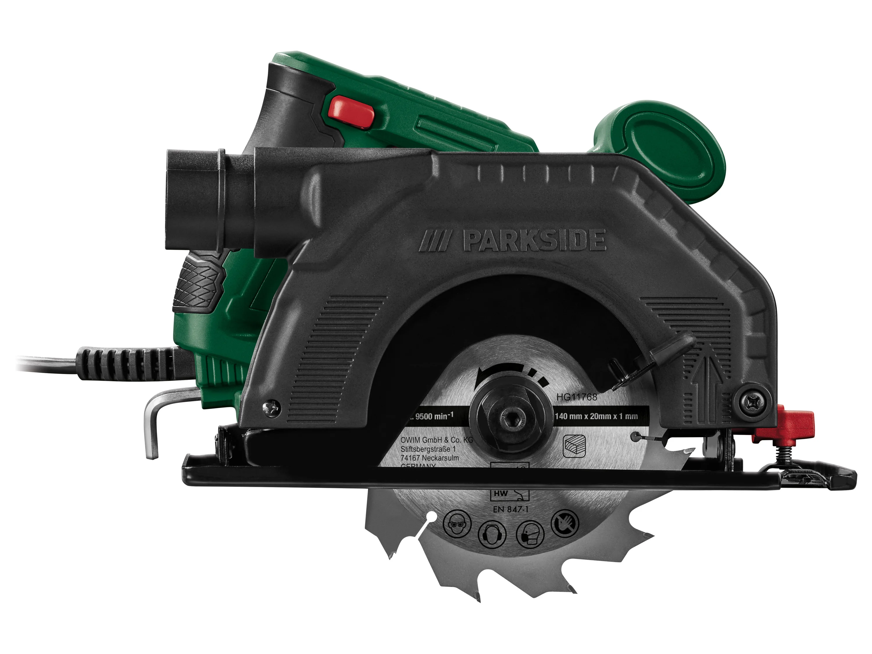 PARKSIDE® Handkreissäge »PHKS 750 A1« – Bild 3 von 4