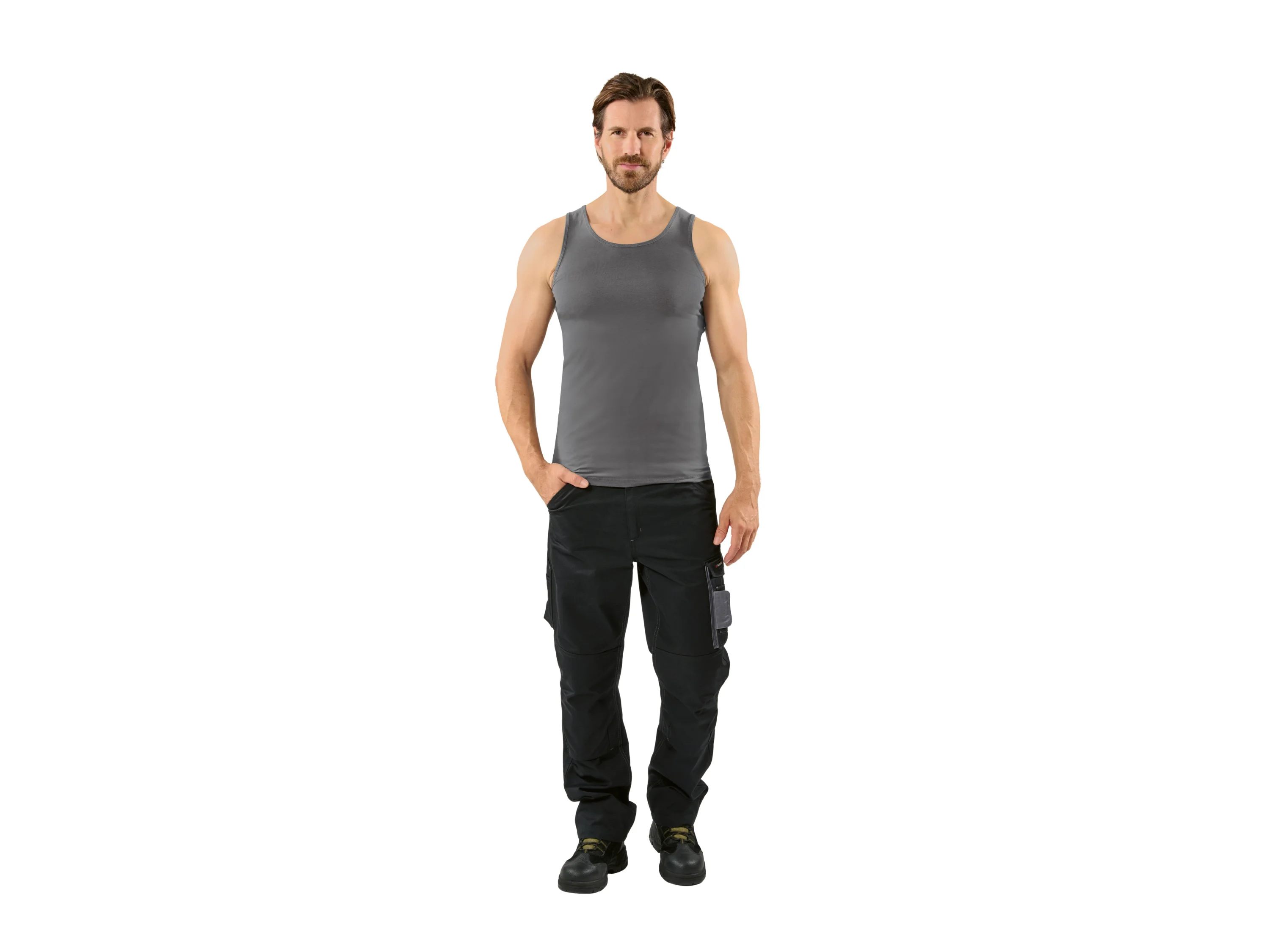 PARKSIDE® Herren Achselhemd, 2 Stück (Grau, 7/XL) – Bild 3 von 4