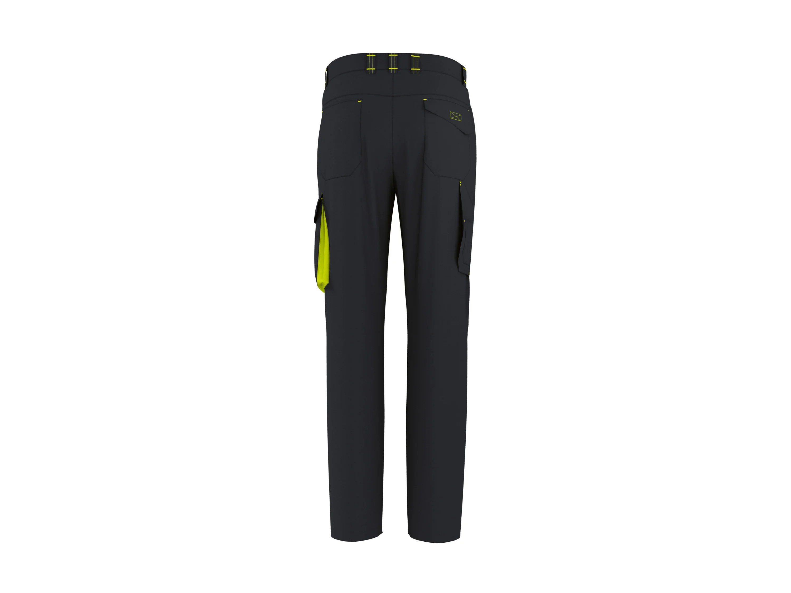 PARKSIDE® Herren Arbeitsbundhose (Schwarz, 56) – Bild 2 von 3