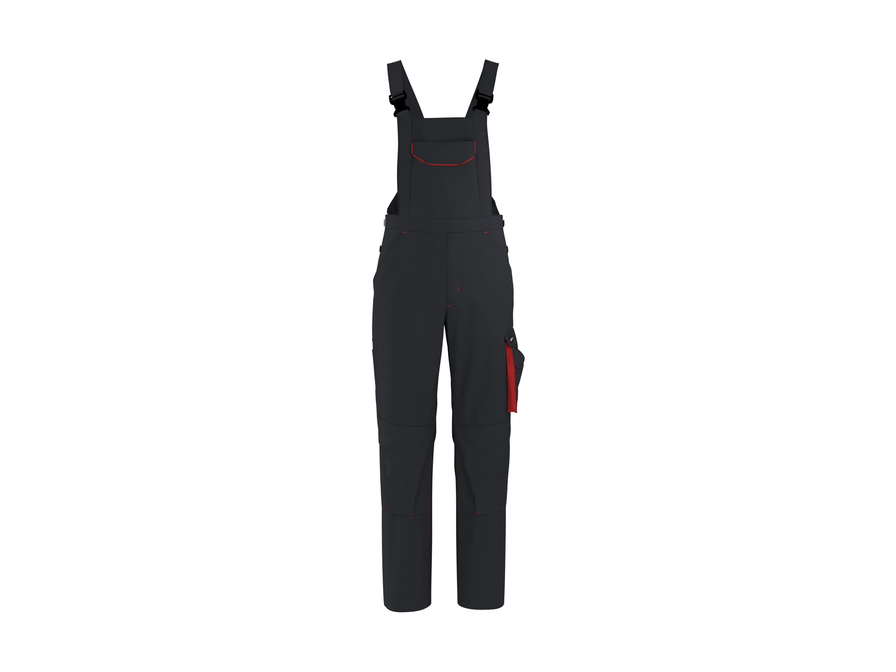 PARKSIDE® Herren Arbeitslatzhose (Schwarz, L (52/54)) – Bild 4 von 4