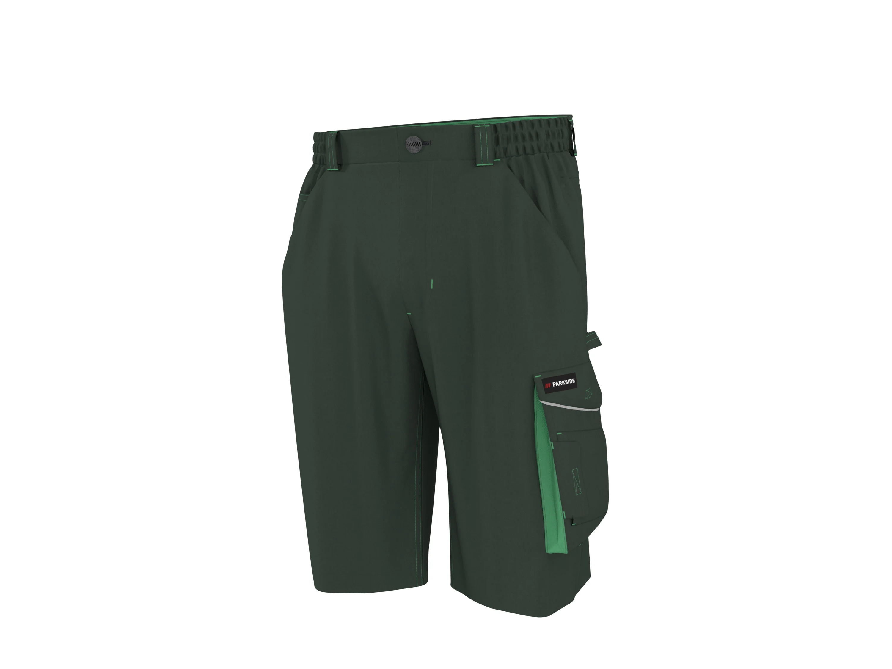 PARKSIDE® Herren Arbeitsshorts (Grün, 58) – Bild 3 von 4