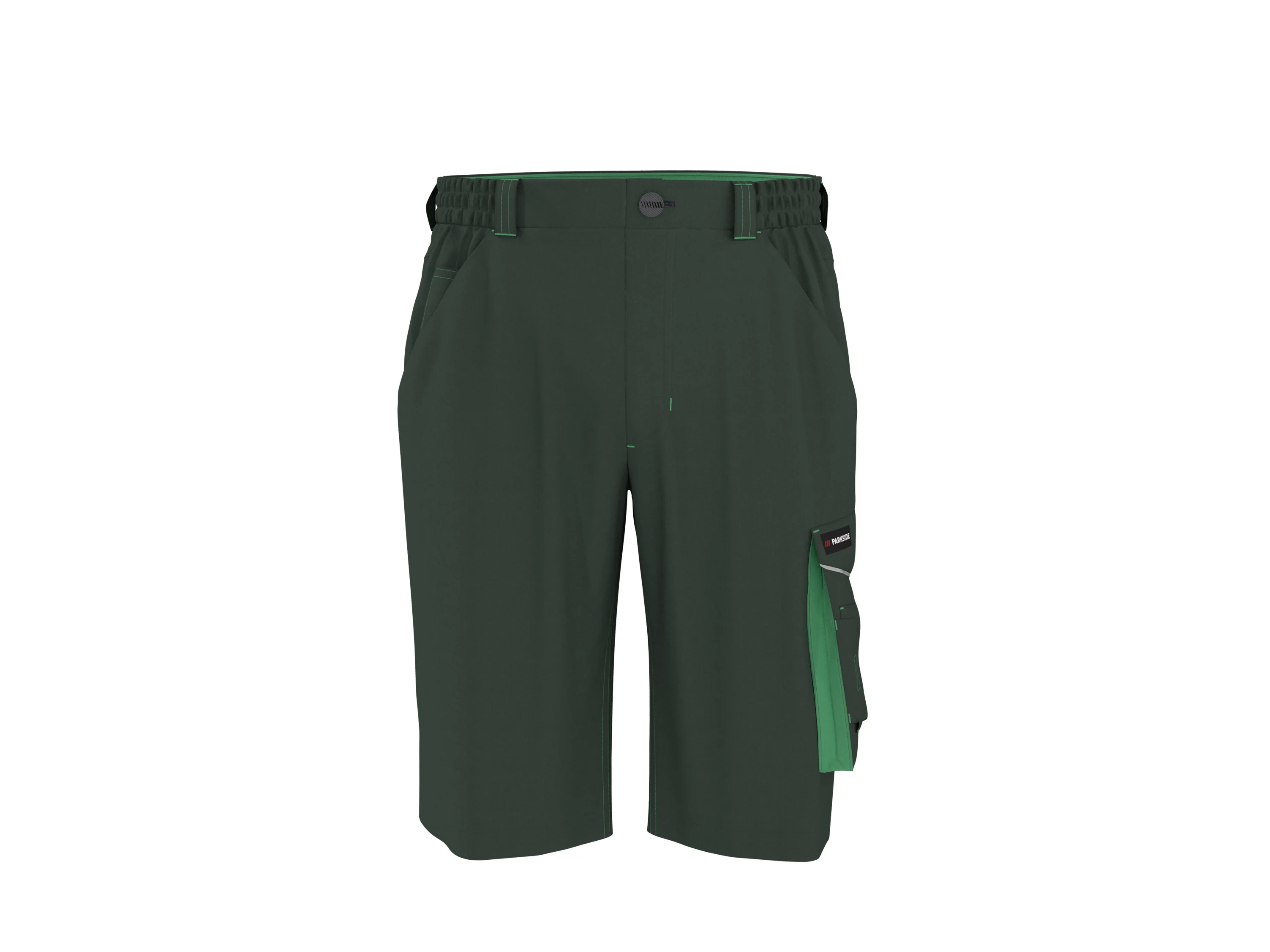 PARKSIDE® Herren Arbeitsshorts (Grün, 54) – Bild 4 von 4
