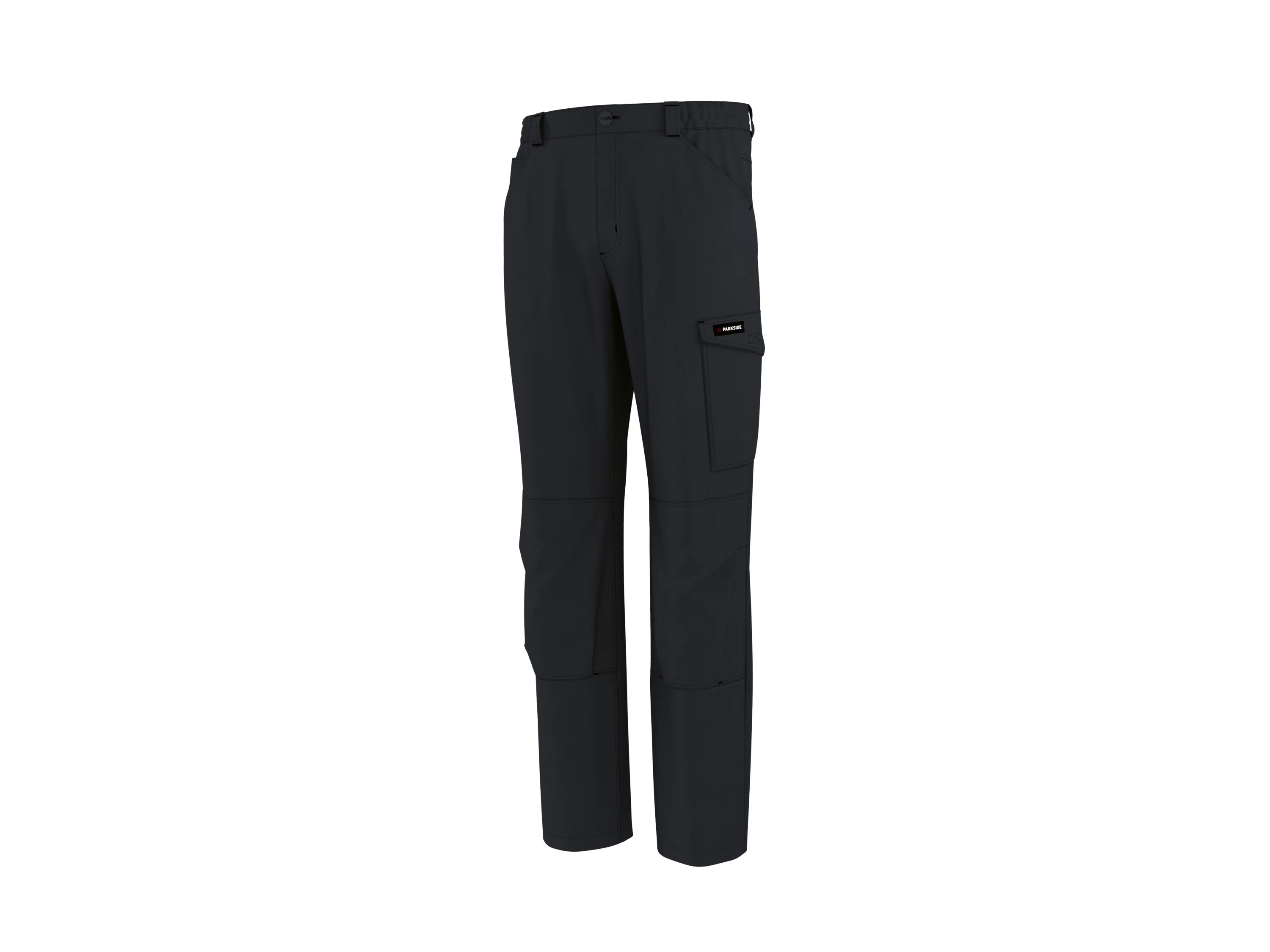 PARKSIDE® Herren-Cargo-Arbeitsbundhose (Schwarz, 54) – Bild 2 von 3
