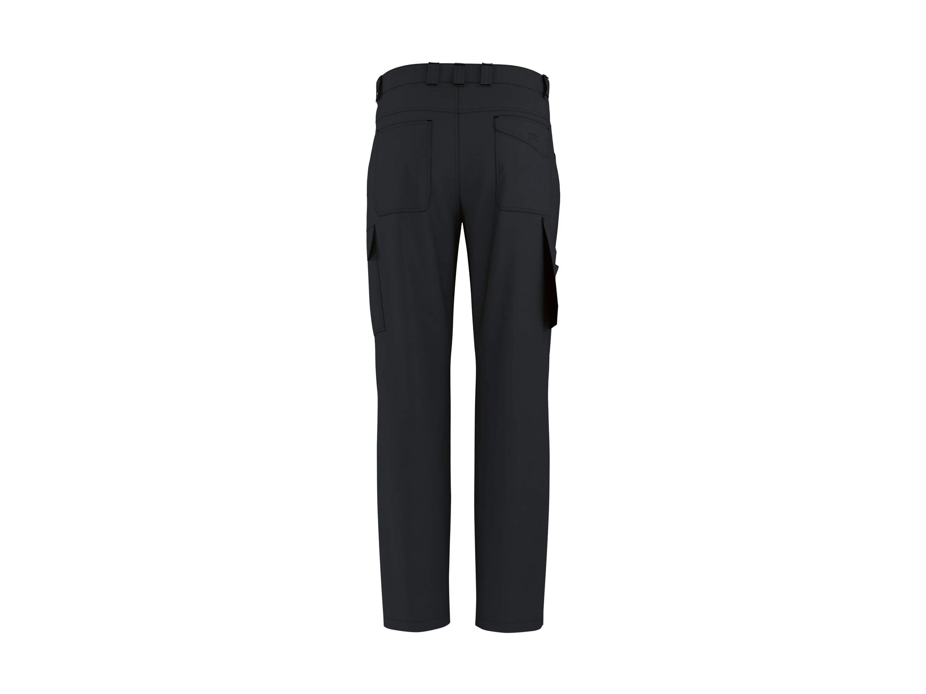 PARKSIDE® Herren-Cargo-Arbeitsbundhose (Schwarz, 58) – Bild 3 von 3