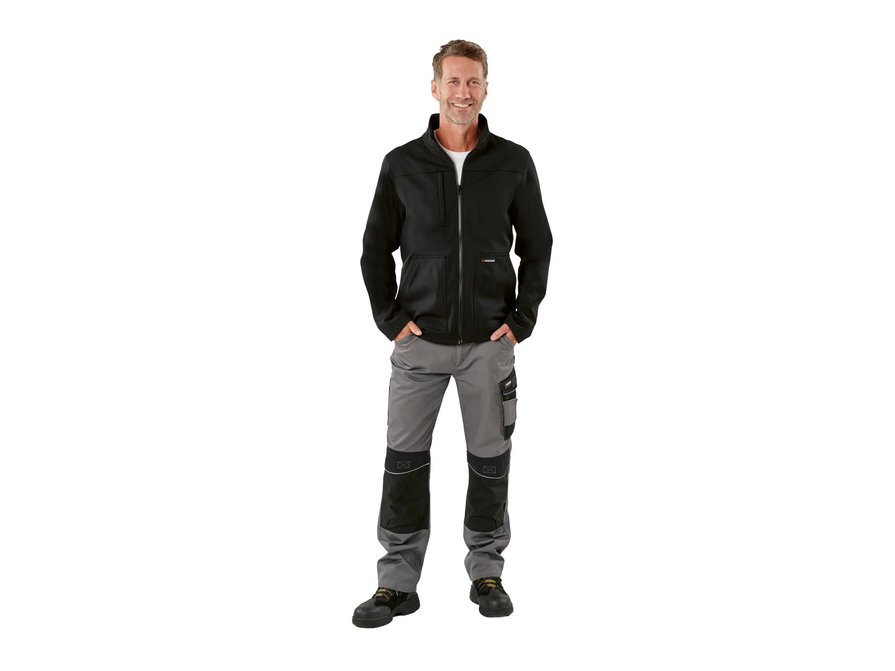 PARKSIDE® Herren Jacke (Schwarz, XL (56/58)) – Bild 2 von 3