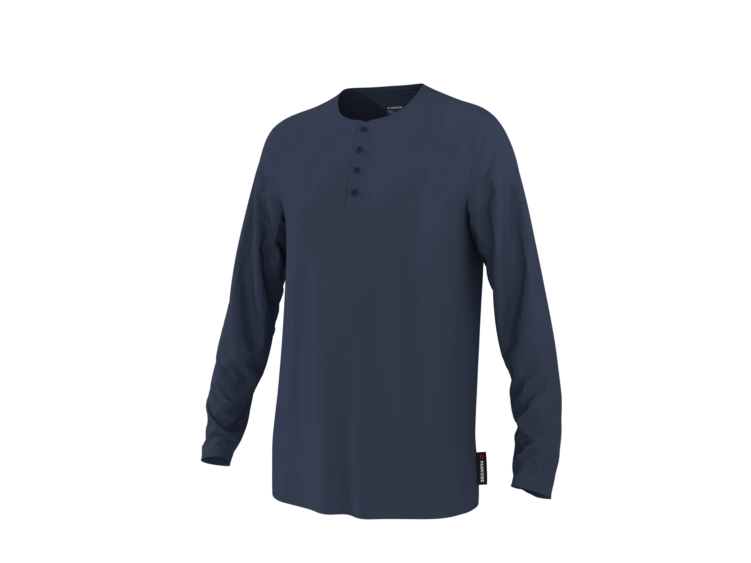PARKSIDE® Herren Langarmshirt (Navy, M (48/50)) – Bild 4 von 4