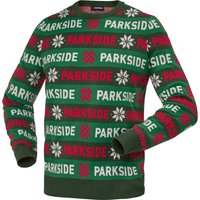 PARKSIDE® Herren Pullover Weihnachten (Grün, M (48/50))