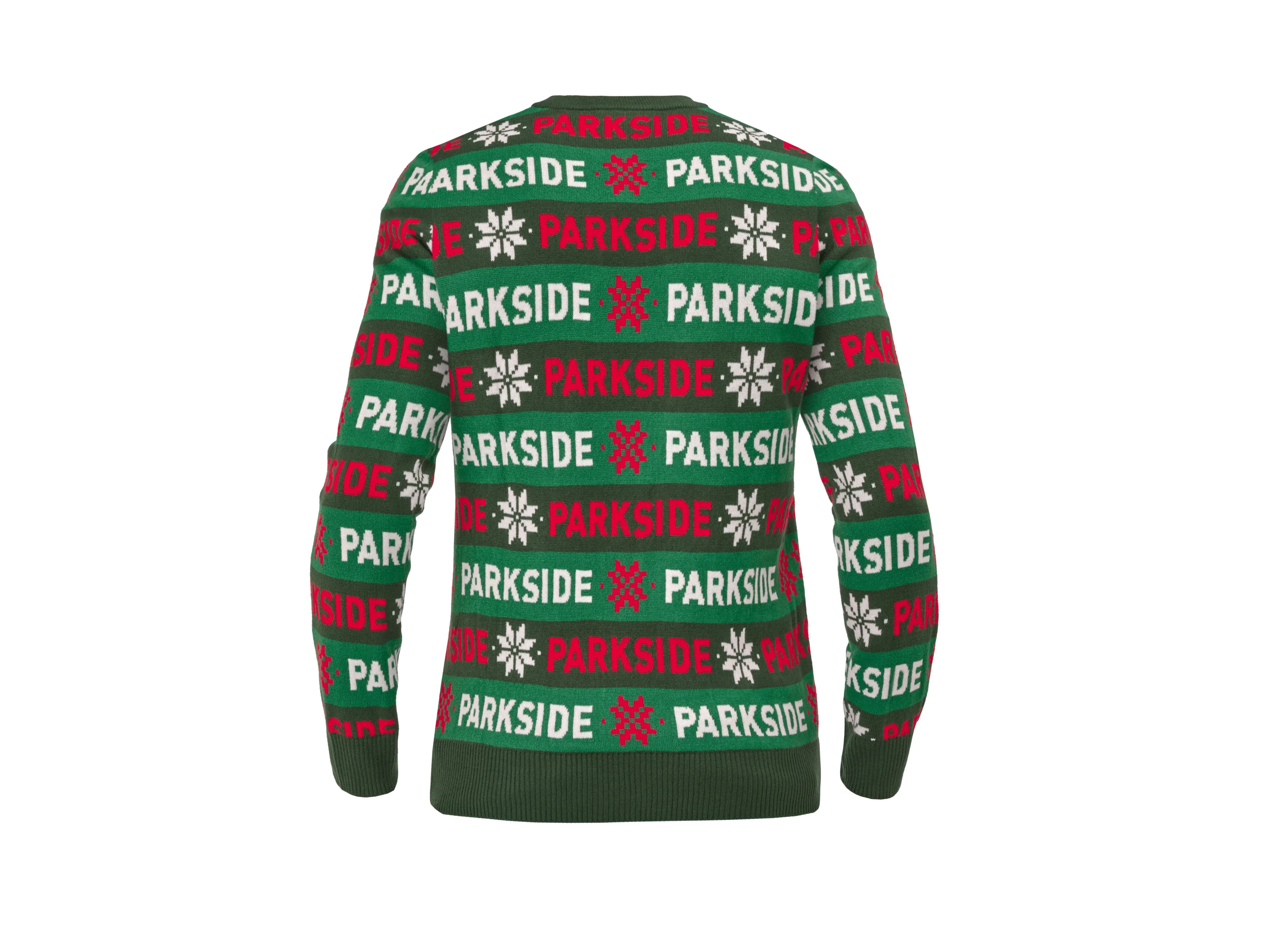 PARKSIDE® Herren Pullover Weihnachten (Grün, M (48/50)) – Bild 3 von 3