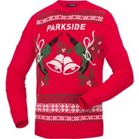 PARKSIDE® Herren Pullover Weihnachten (Rot, XXL (60/62))