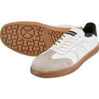 PARKSIDE® Herren S1-Sicherheitsschuhe, aus Leder (Weiß, 44)