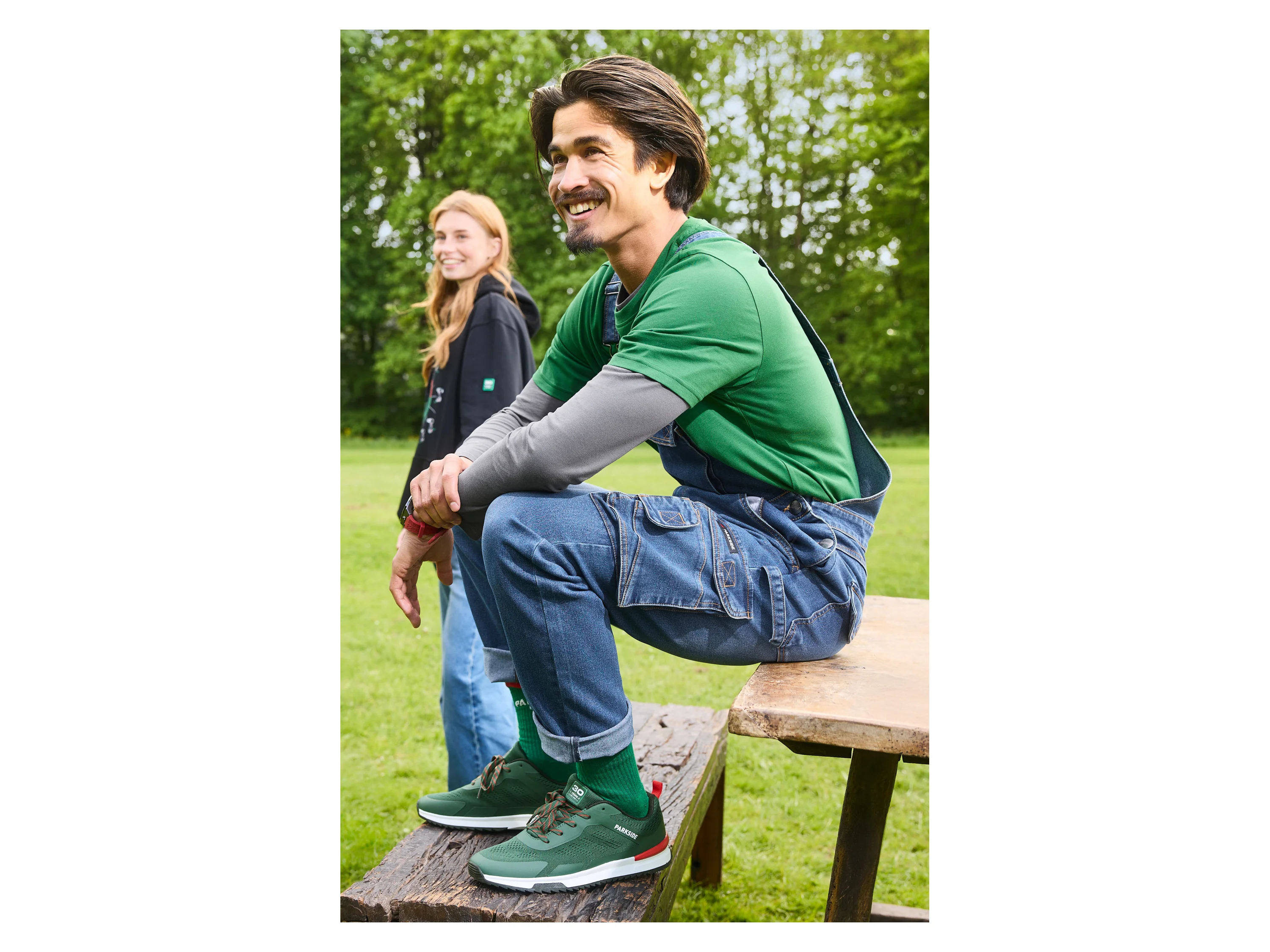 PARKSIDE® Herren Sneaker (Grün, 41) – Bild 2 von 4