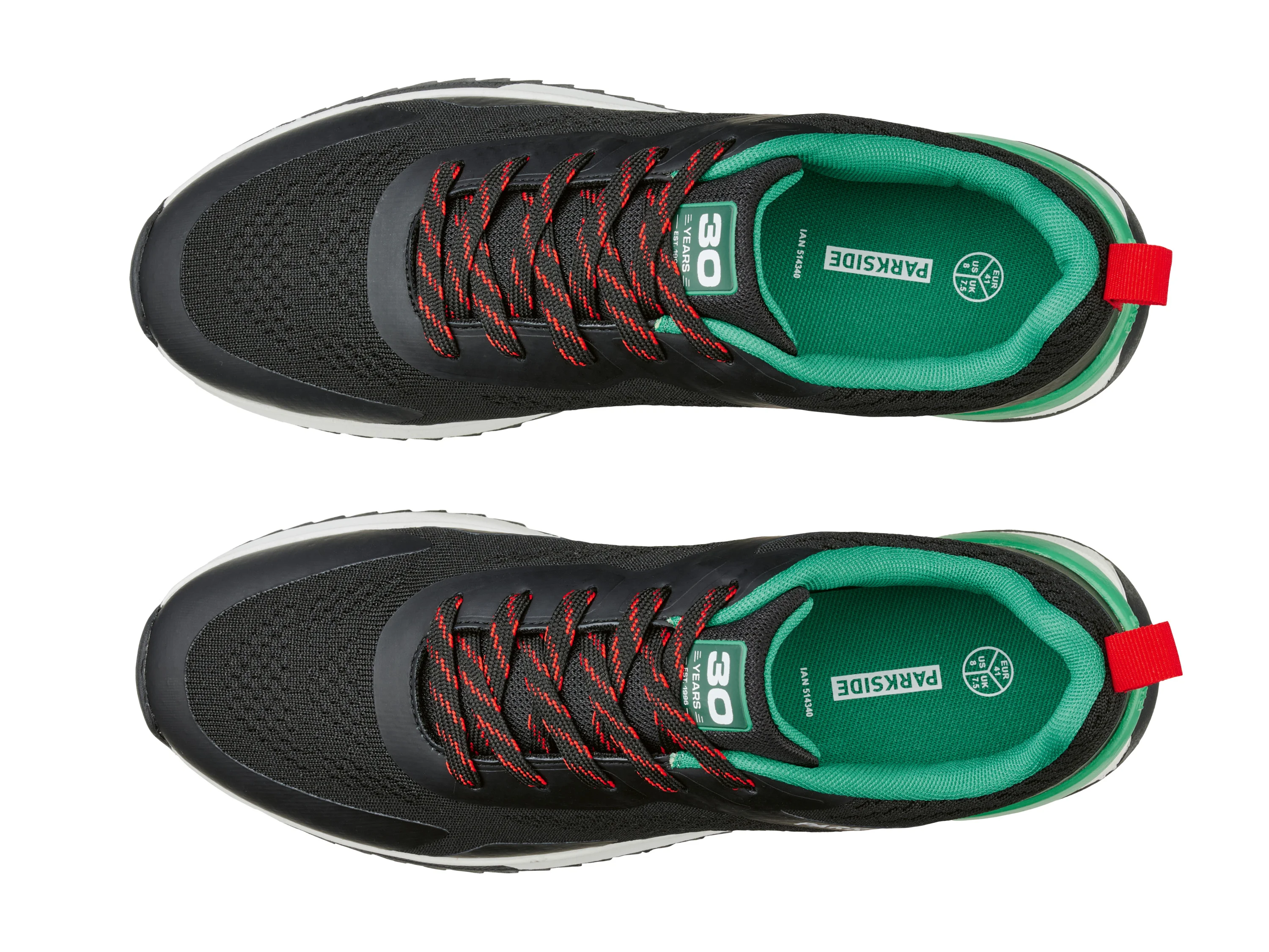 PARKSIDE® Herren Sneaker (Schwarz, 45) – Bild 3 von 4
