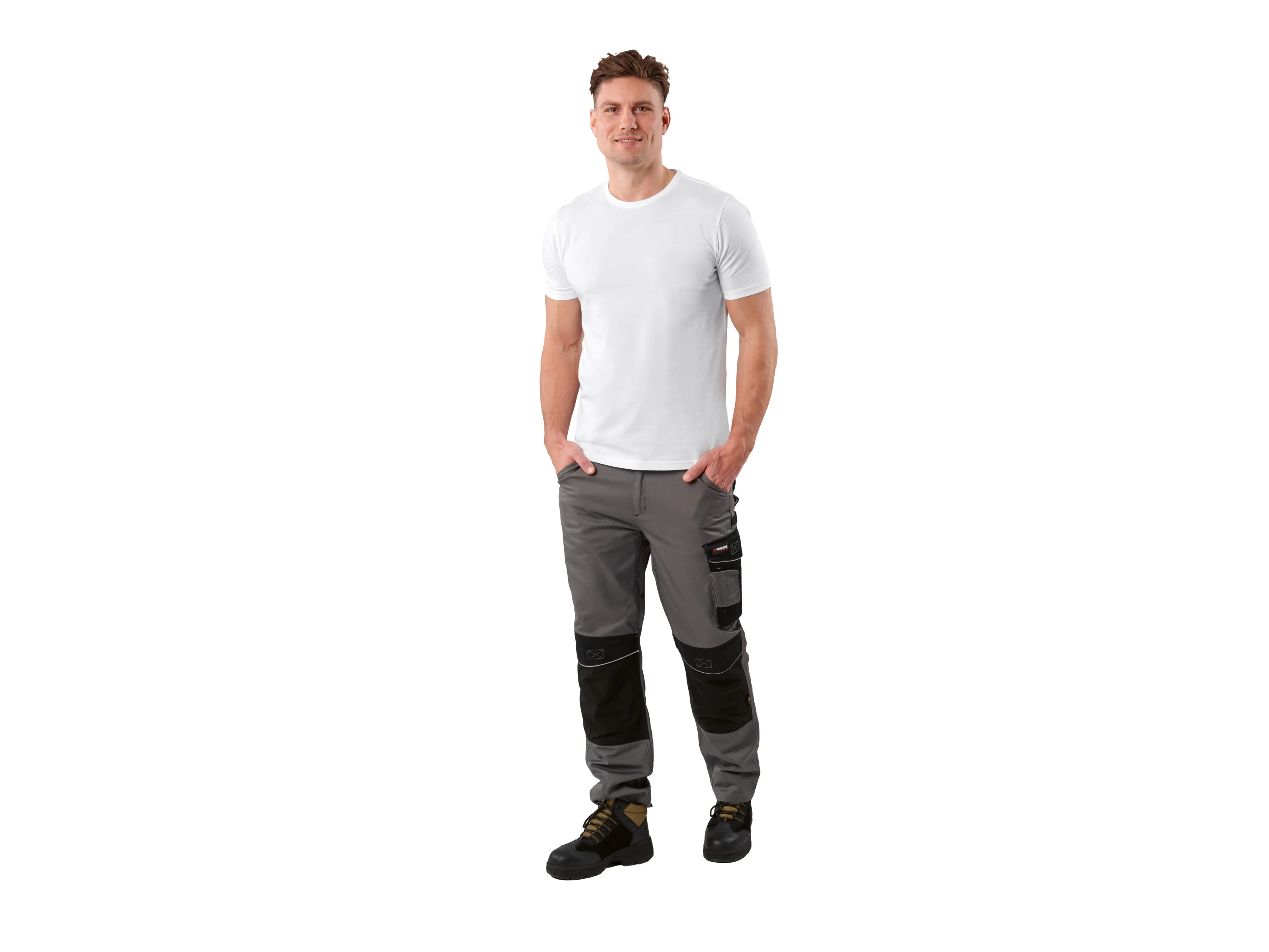 PARKSIDE® Herren T-Shirt, 3 Stück (Weiß, L (52/54)) – Bild 2 von 4