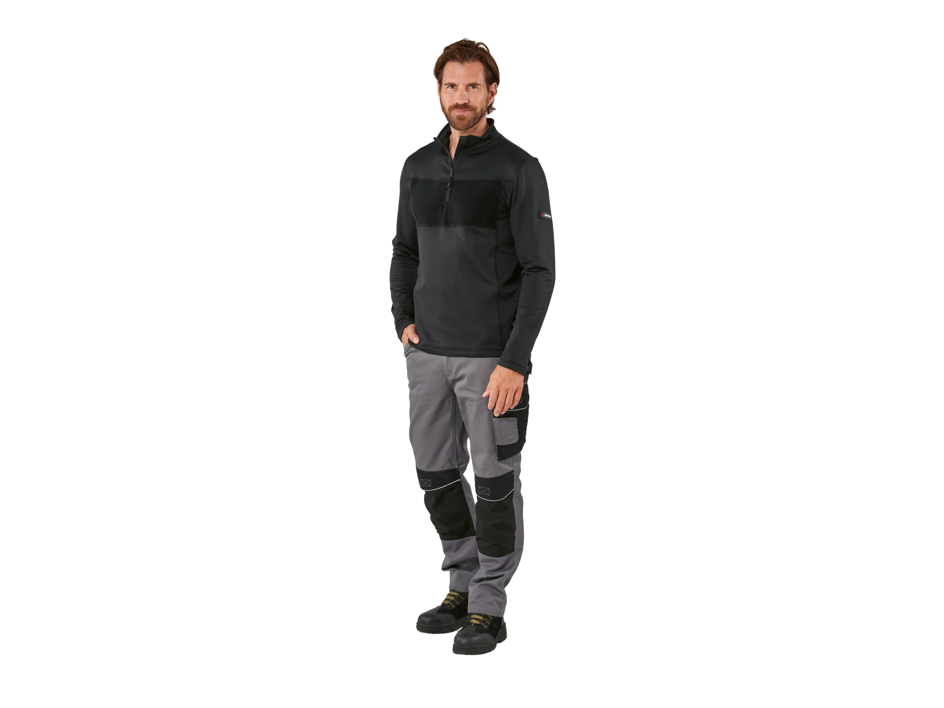 PARKSIDE® Herren-Thermo-Troyer (Schwarz, XL (56/58)) – Bild 2 von 3