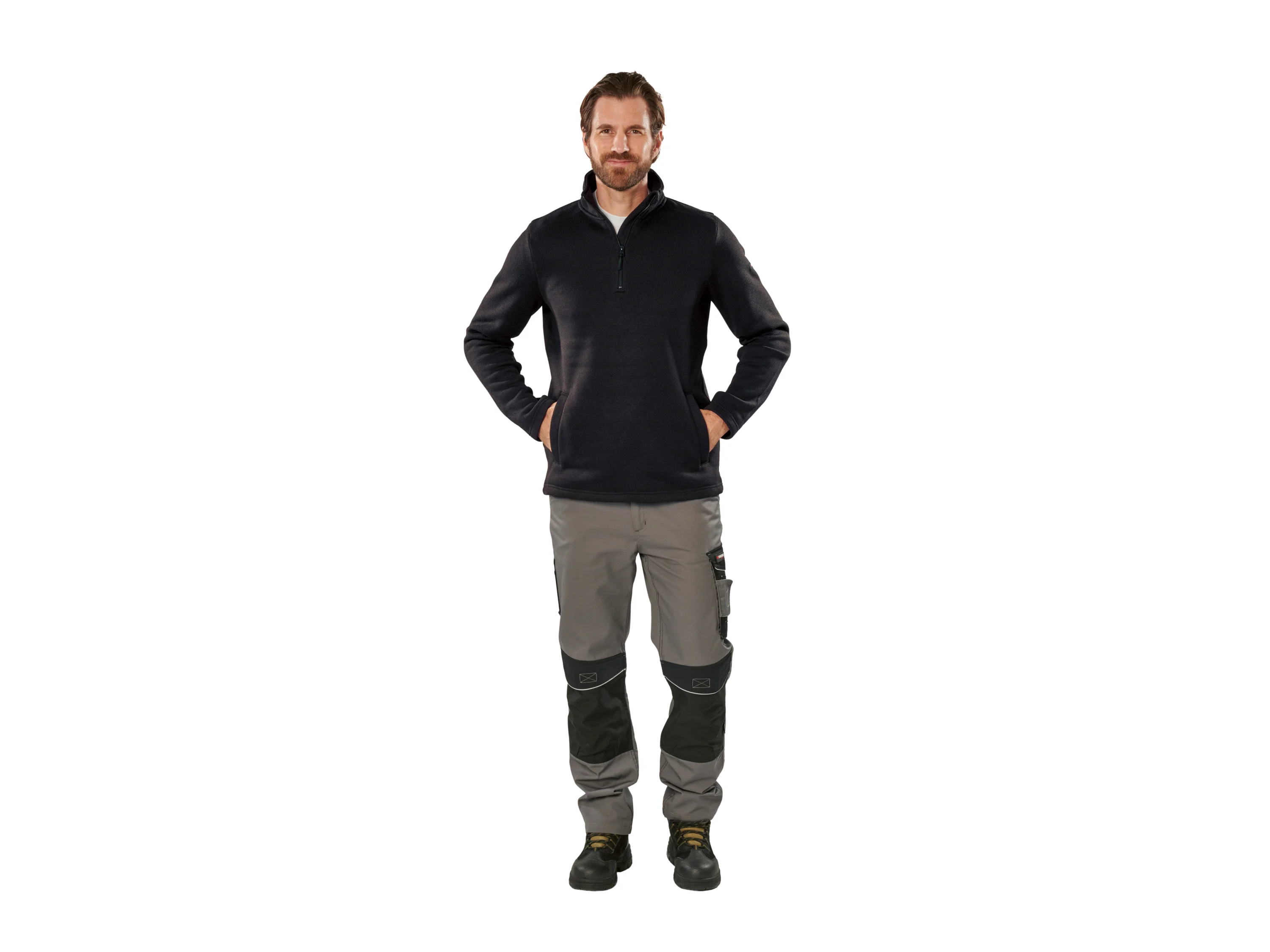 PARKSIDE® Herren Troyer (Schwarz, XXL (60/62)) – Bild 2 von 3