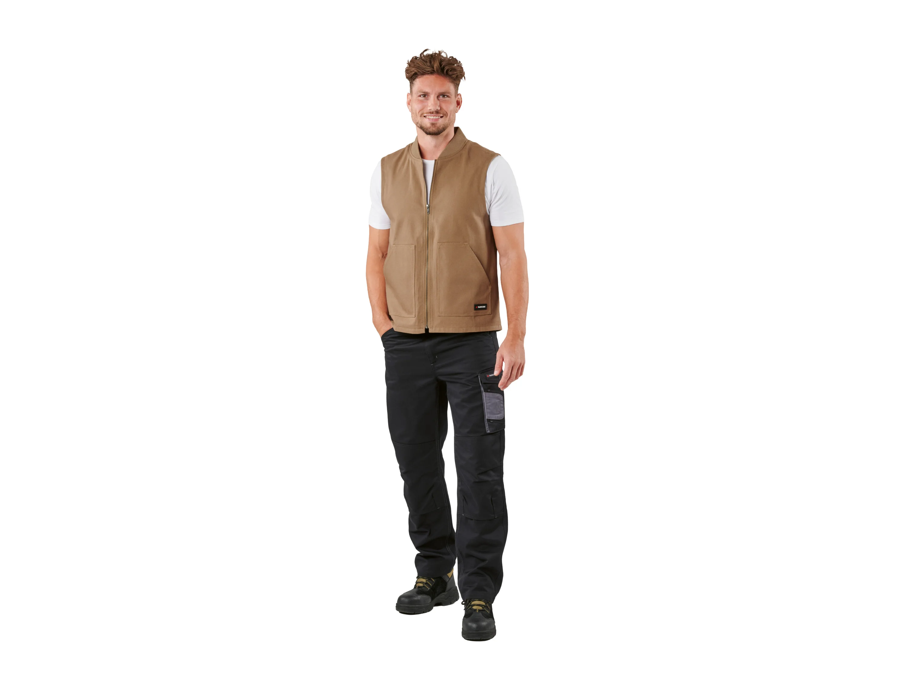 PARKSIDE® Herren Weste (Beige, XL (56/58)) – Bild 2 von 4