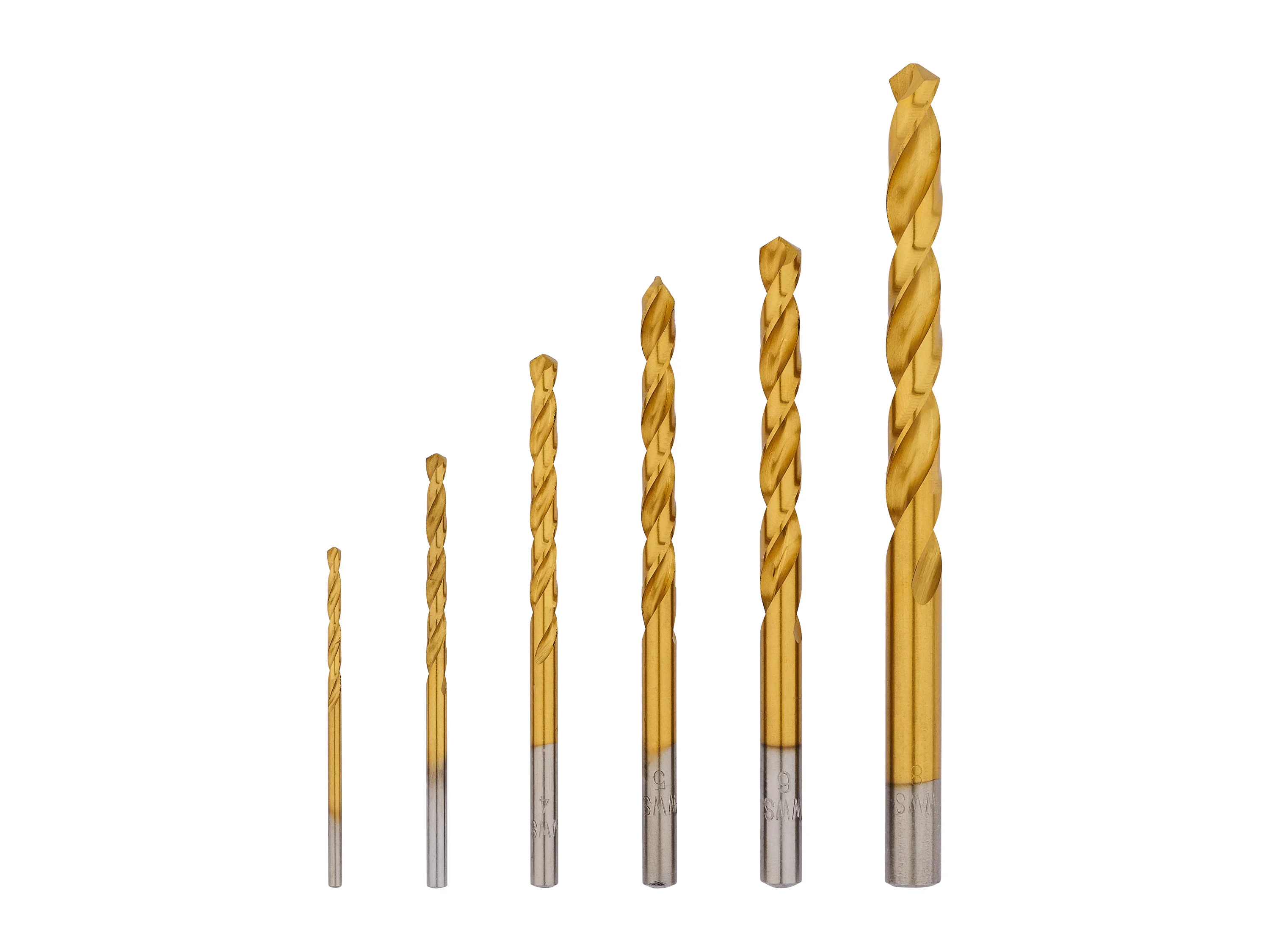 PARKSIDE® HSS-Bohrer-Set / Steinbohrer-Set / Holzbohrer-Set (HSS Bohrer Set 6tlg.) – Bild 2 von 2