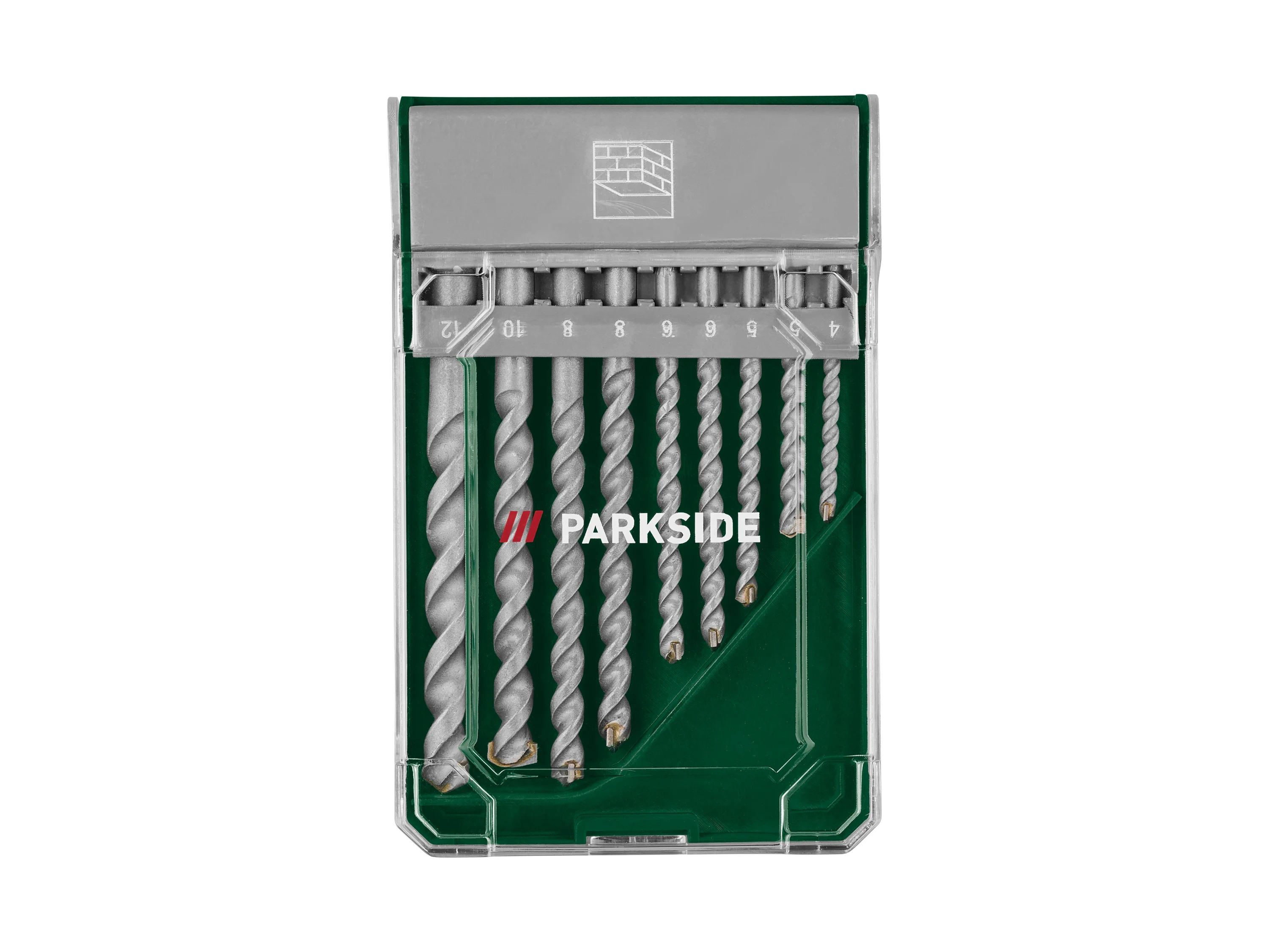 PARKSIDE® HSS-Multifunktionsbohrer-Set / Steinbohrer-Set / Holzbohrer-Set / SDS-Bohrer-Set (Steinbohrer-Set 9tlg.) – Bild 2 von 3