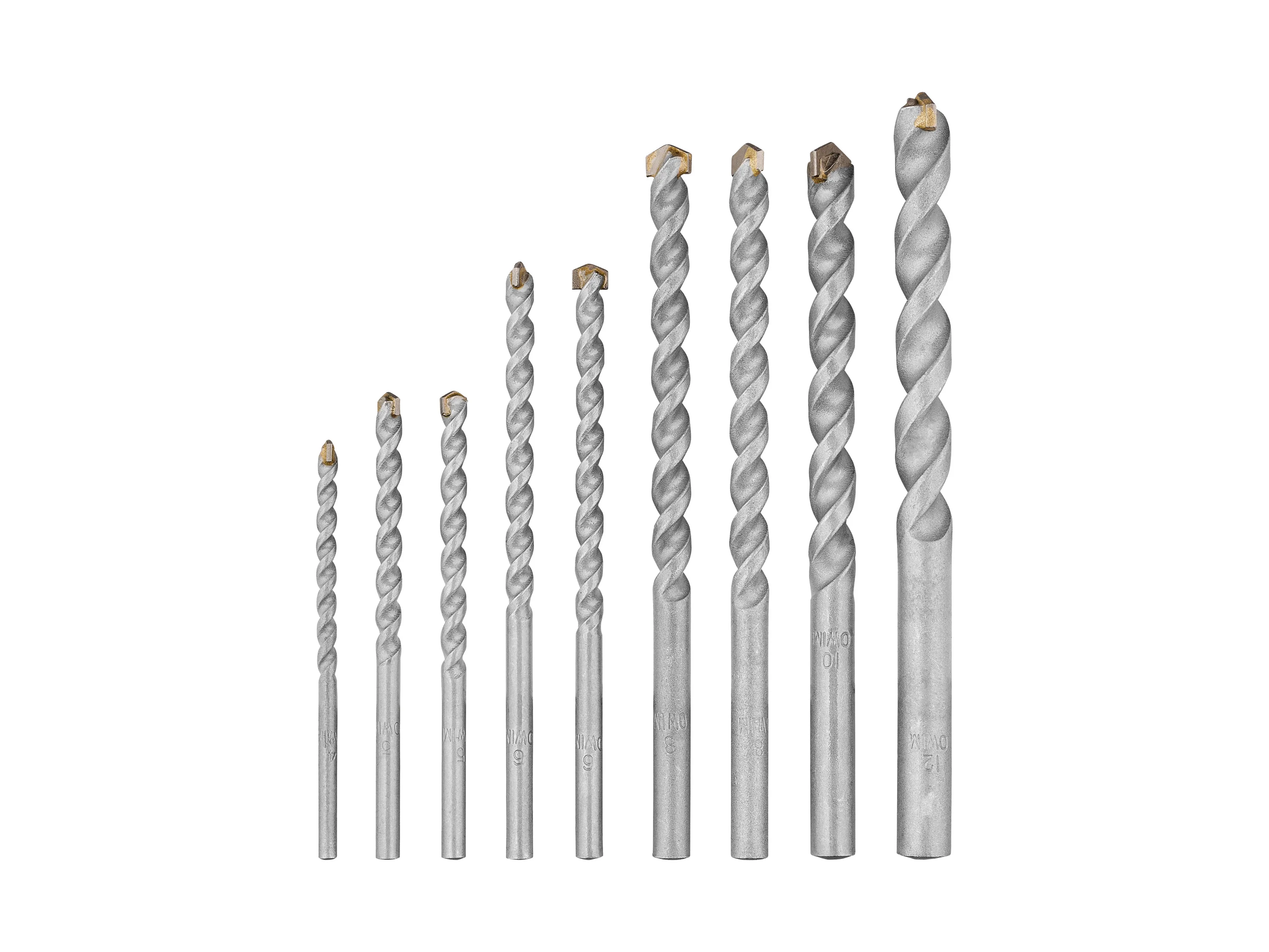 PARKSIDE® HSS-Multifunktionsbohrer-Set / Steinbohrer-Set / Holzbohrer-Set / SDS-Bohrer-Set (Steinbohrer-Set 9tlg.) – Bild 3 von 3