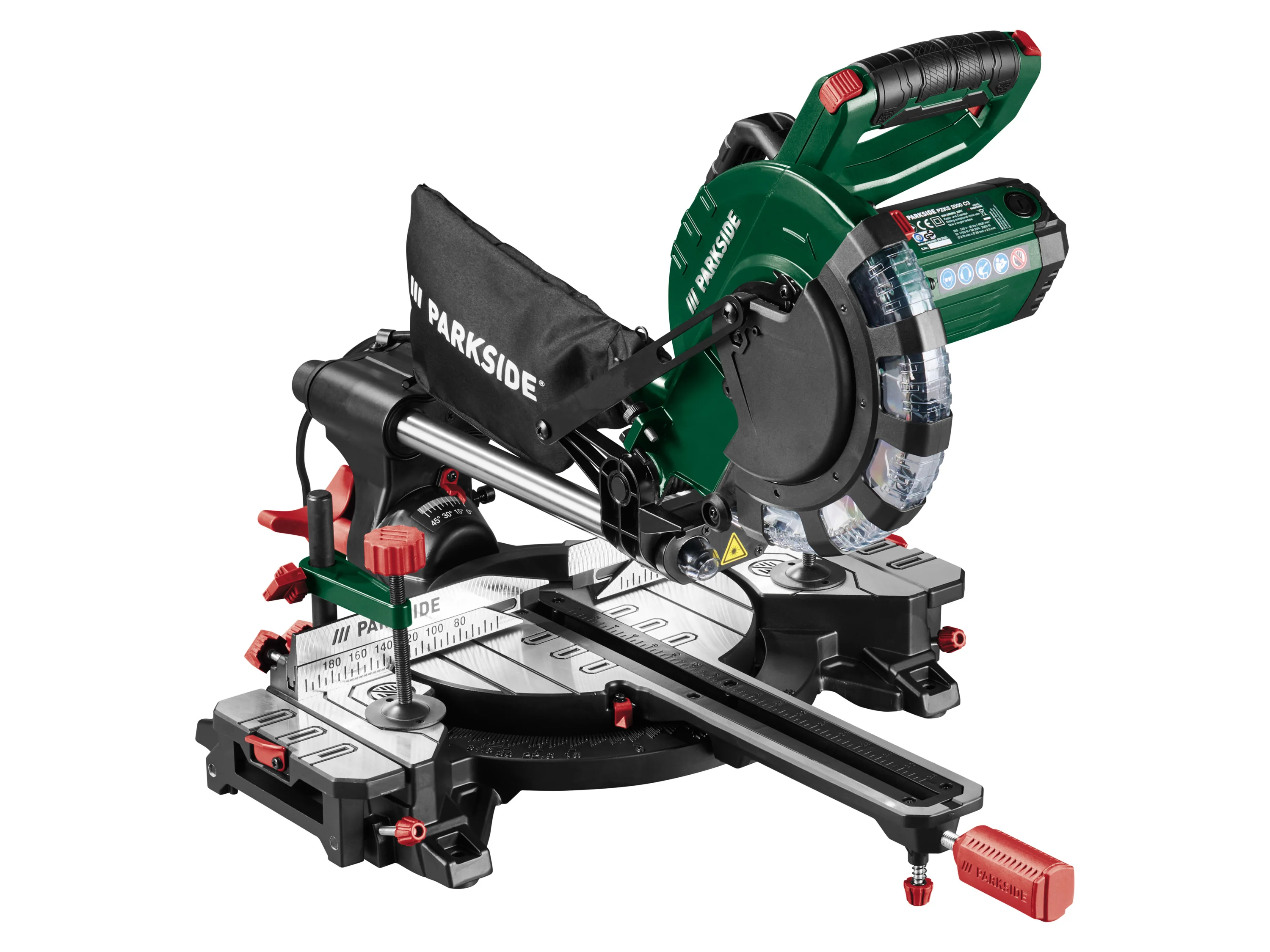 PARKSIDE® Kapp- und Zugsäge »PZKS 2000 C3« – Bild 3 von 4