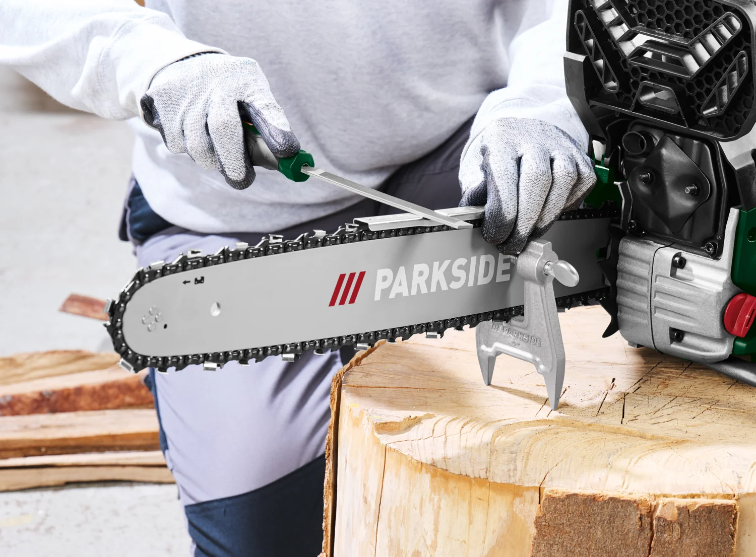 PARKSIDE® Kettensägen-Schärfset, 14-teilig – Bild 2 von 4