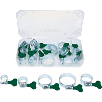 PARKSIDE® Kleinteile Sortiment (Schlauchklemmen mit Flügelkopf)