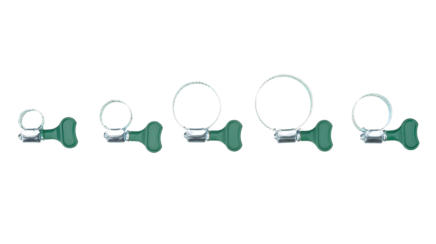 PARKSIDE® Kleinteile Sortiment (Schlauchklemmen mit Flügelkopf) – Bild 2 von 2