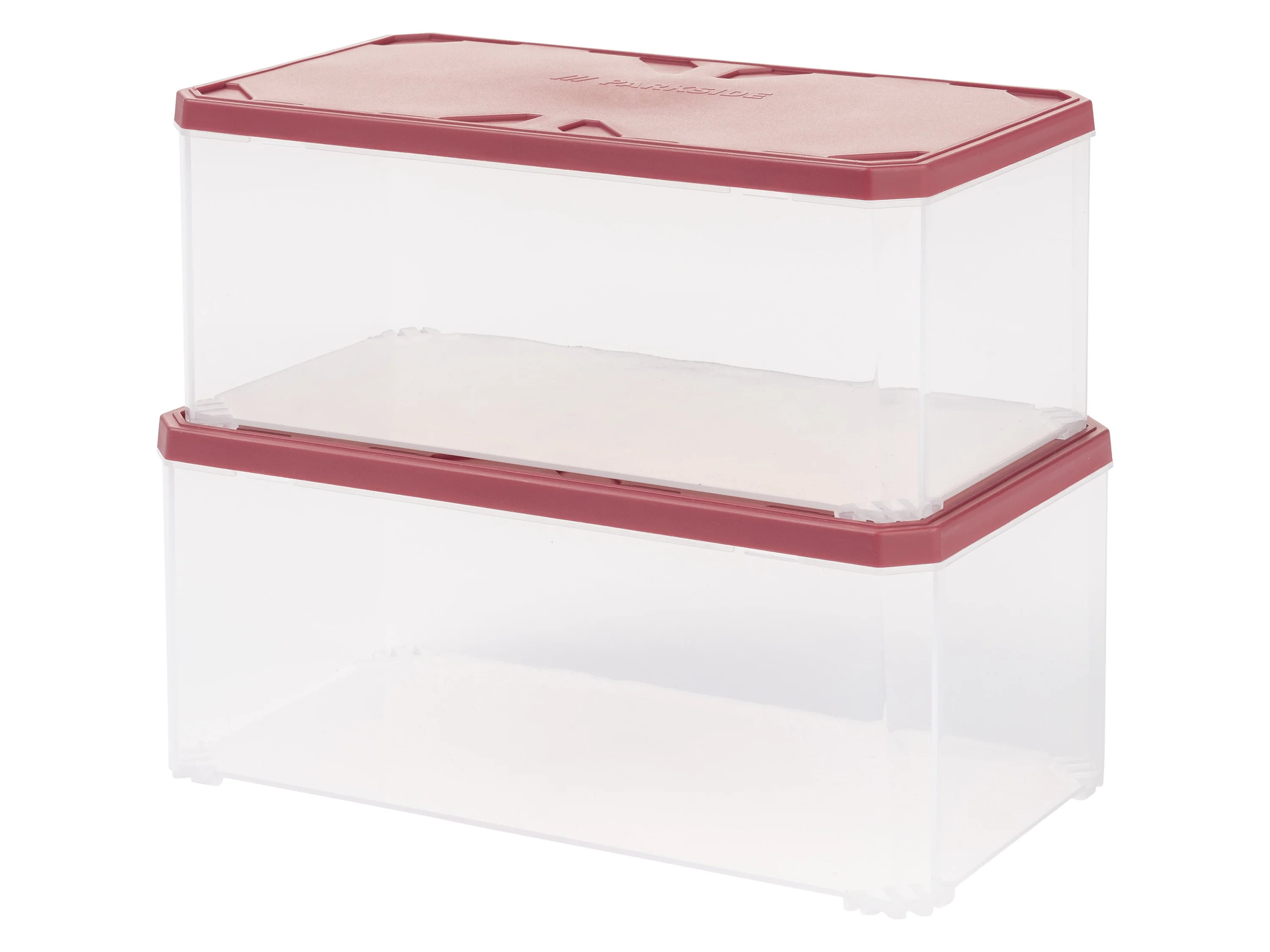 PARKSIDE® Kleinteilebox L, 2er-Set, mit separatem Deckel – Bild 3 von 4