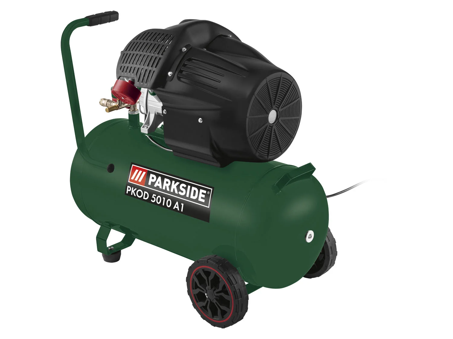 PARKSIDE® Kompressor Doppelzylinder »PKOD 5010 A1«, 50 l – Bild 2 von 4