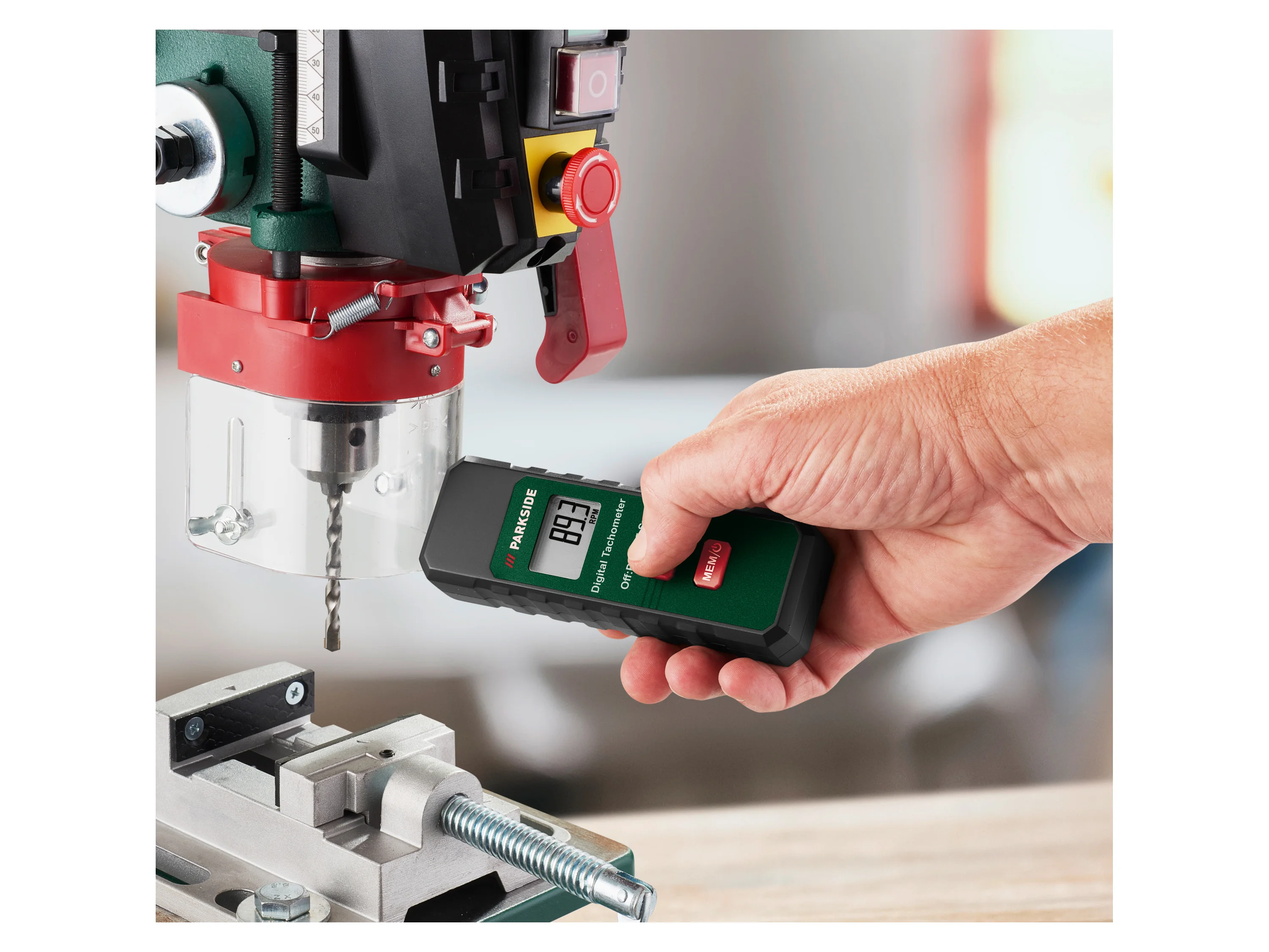 PARKSIDE® Lackdicken-Messgerät PLDM A1 / Digitaler Drehzahlmesser PDDM A1 – Bild 2 von 4