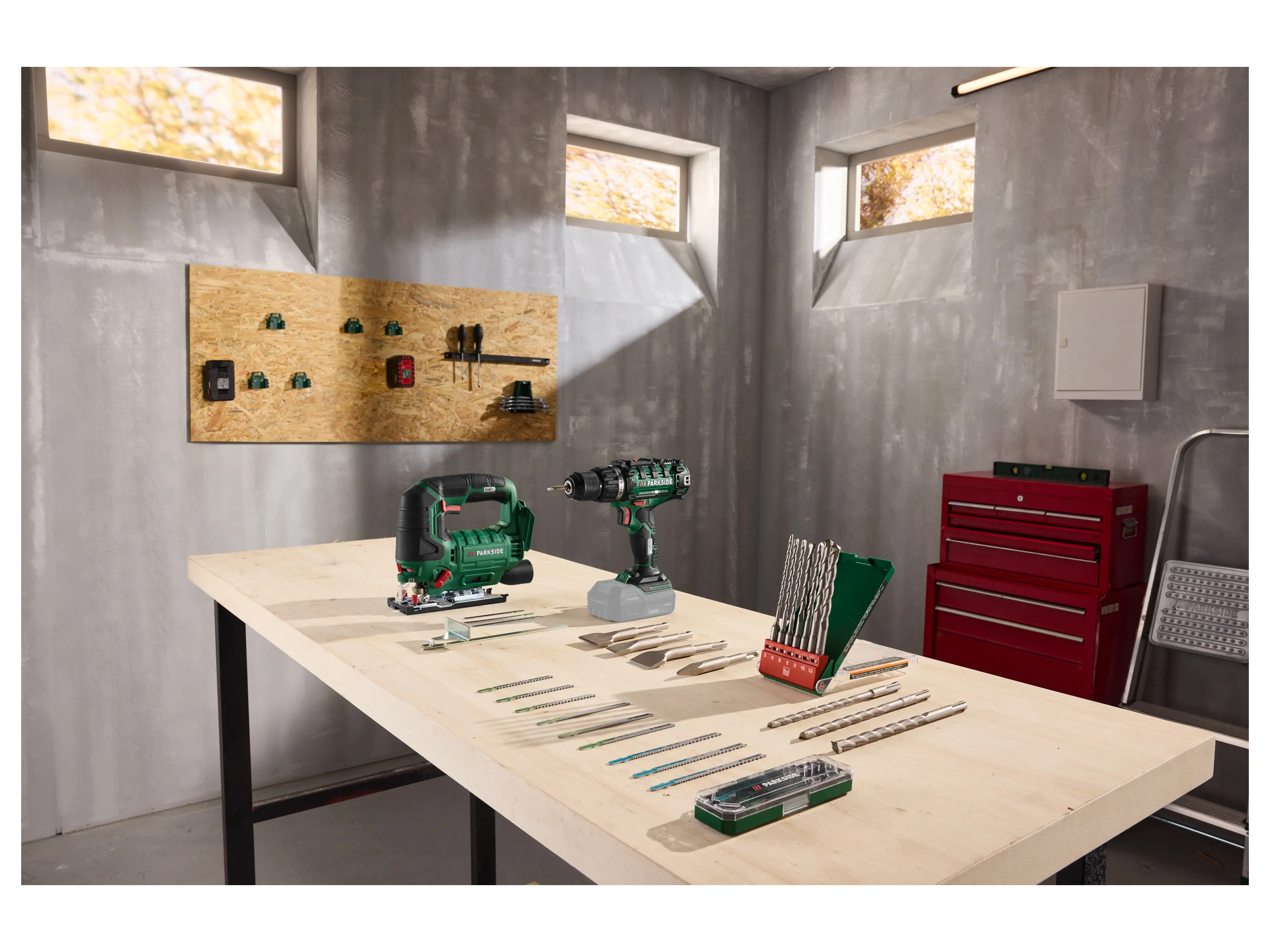 PARKSIDE® lang 3-tlg. (SDS Plus Kurzmeißel 4tlg.) – Bild 2 von 2