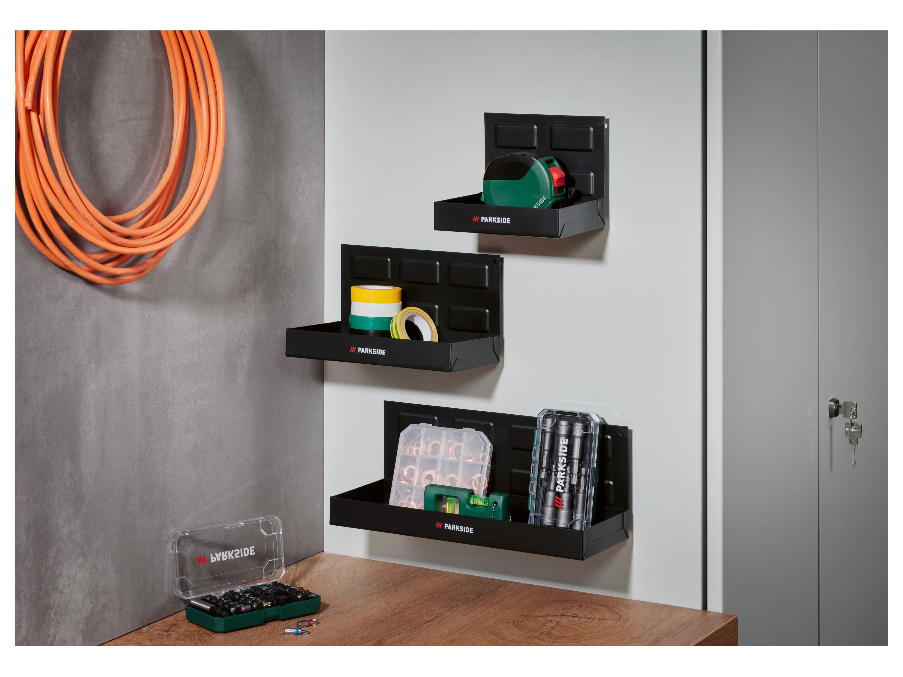 PARKSIDE® Magnetablagen (Magnetablagen Set 3tlg.) – Bild 2 von 4