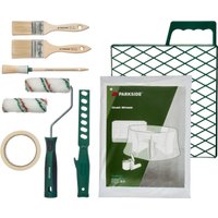PARKSIDE® Maler-Starter-Set, 7- bzw.- 10-tlg. Farbwalze mit Alu-Teleskopstange, 3-tlg. (Maler-Set 10)