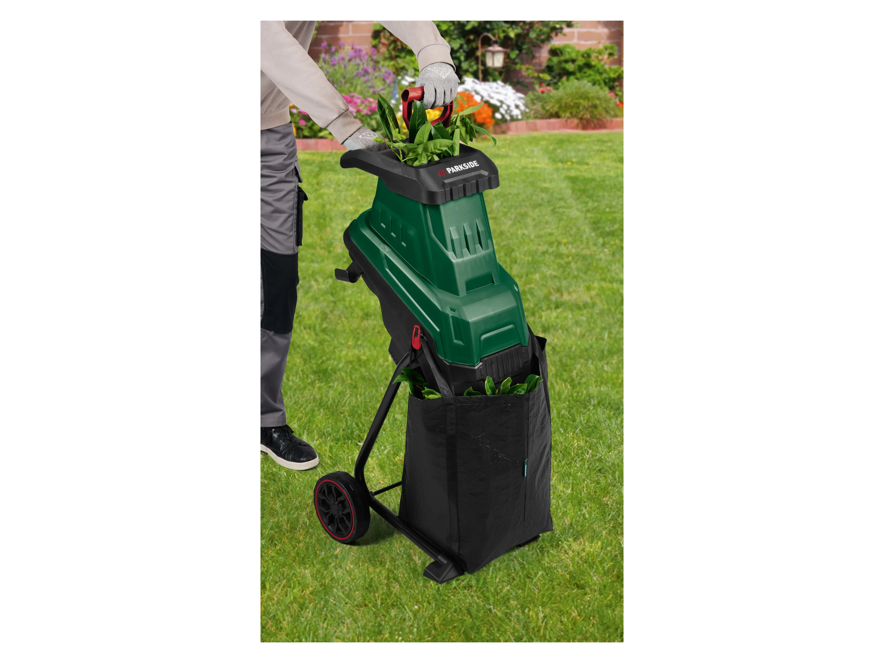 PARKSIDE® Messerhäcksler »PEMH 2400 B2«, Fangbox 40 l – Bild 3 von 4
