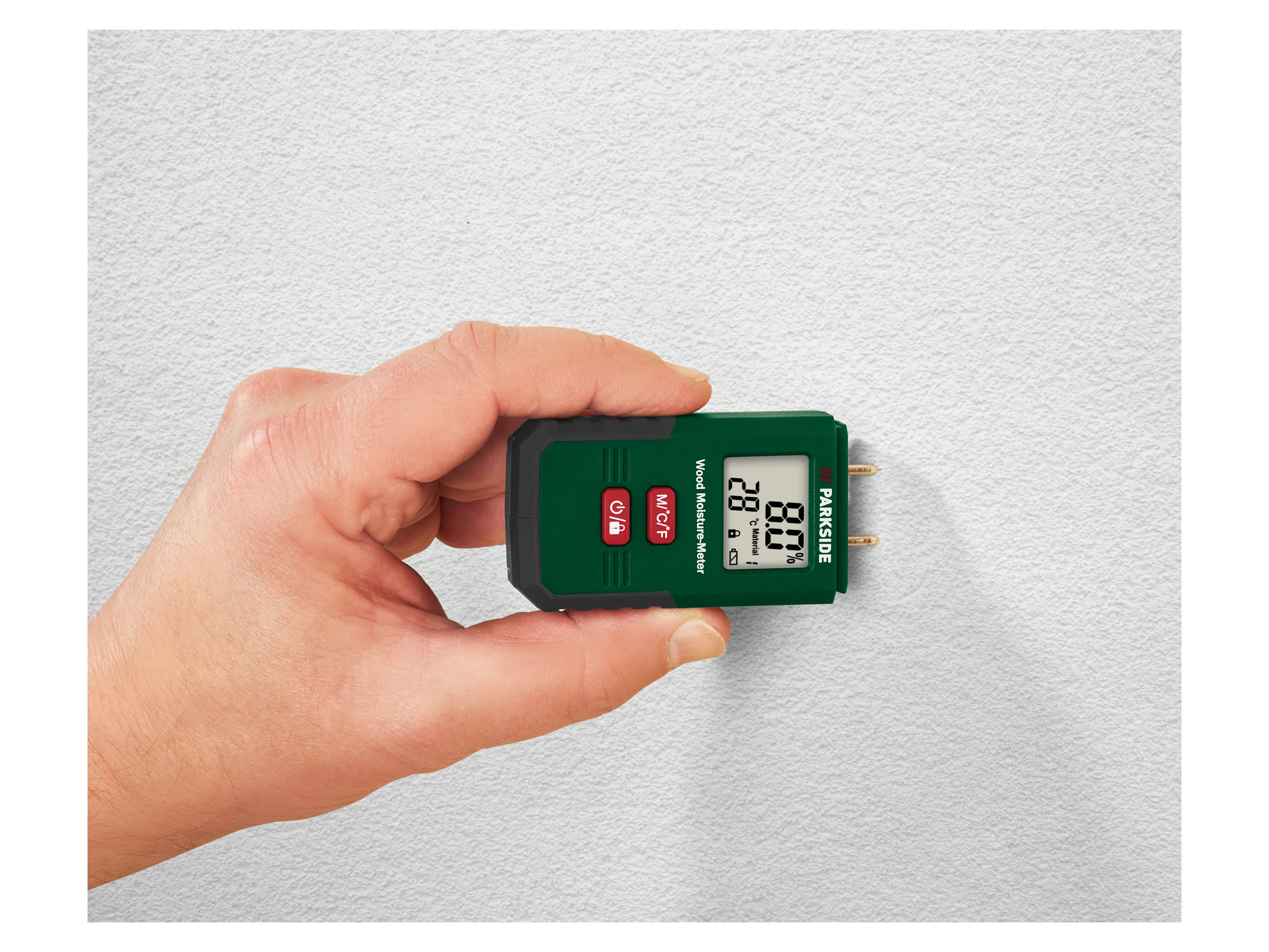 PARKSIDE® Multifunktionsdetektor »PMFD A3«, Feuchtigkeitsmessgerät »PFMG A3« (Holzfeuchtemessgerät) – Bild 3 von 3