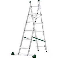 PARKSIDE® Multifunktionsleiter, max. Arbeitshöhe 3,52 m, aus Aluminium