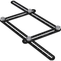PARKSIDE® Multiwinkel-Messlineal / Dreieck mit Anschlagwinkel (Multiwinkel Messlineal)