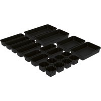 PARKSIDE® Organizer-Sortierschalen-Set, 20-teilig (Schwarz)