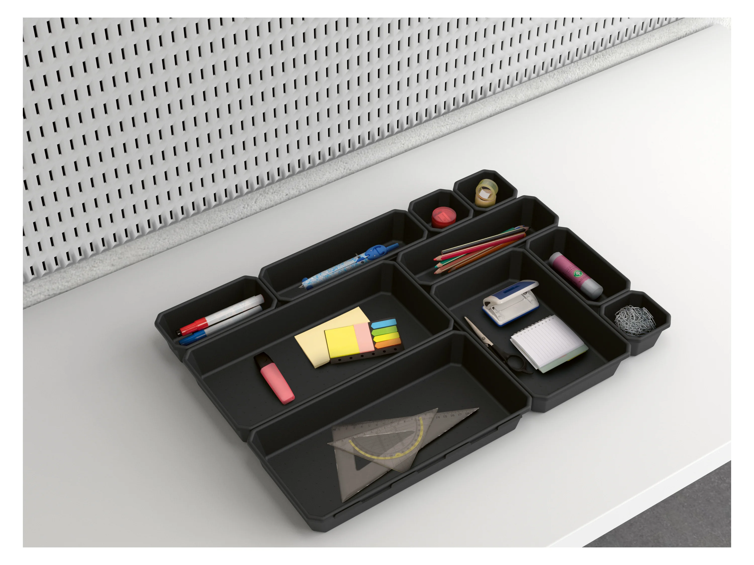 PARKSIDE® Organizer-Sortierschalen-Set, 20-teilig (Schwarz) – Bild 2 von 4