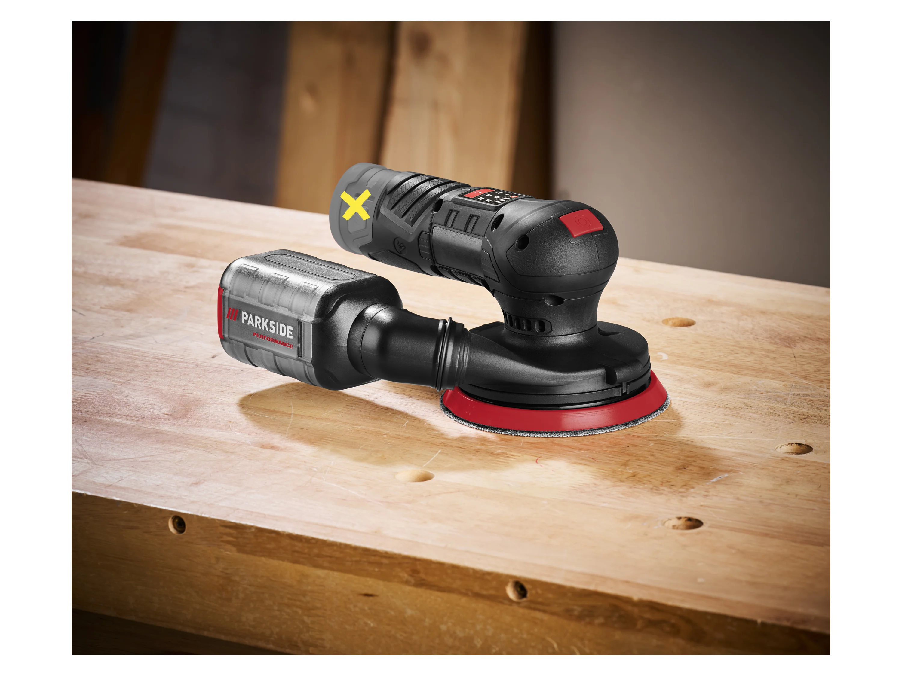 PARKSIDE PERFORMANCE® 12-Li A2 (Exzenterschleifer) – Bild 3 von 4
