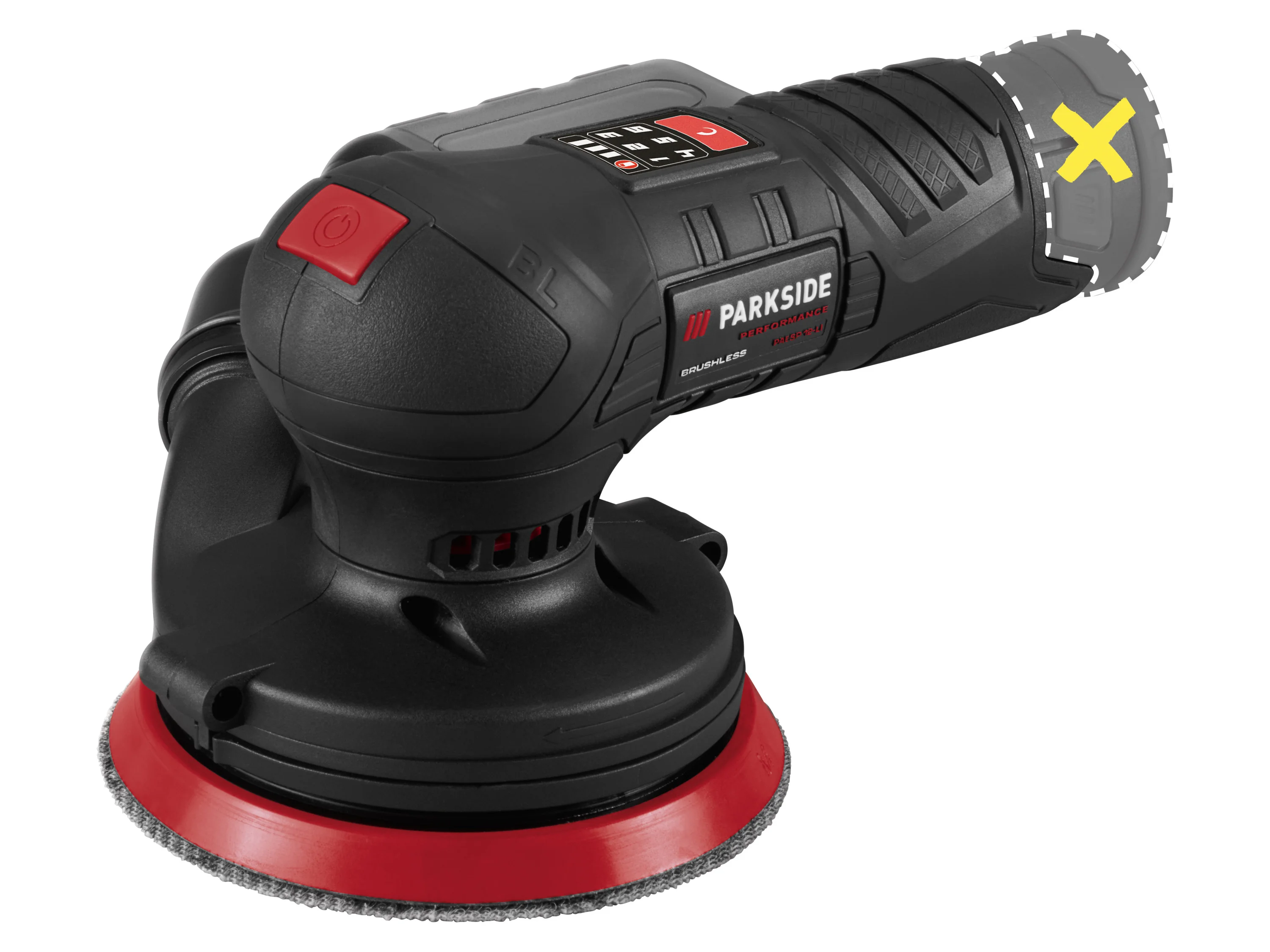 PARKSIDE PERFORMANCE® 12-Li A2 (Exzenterschleifer) – Bild 4 von 4