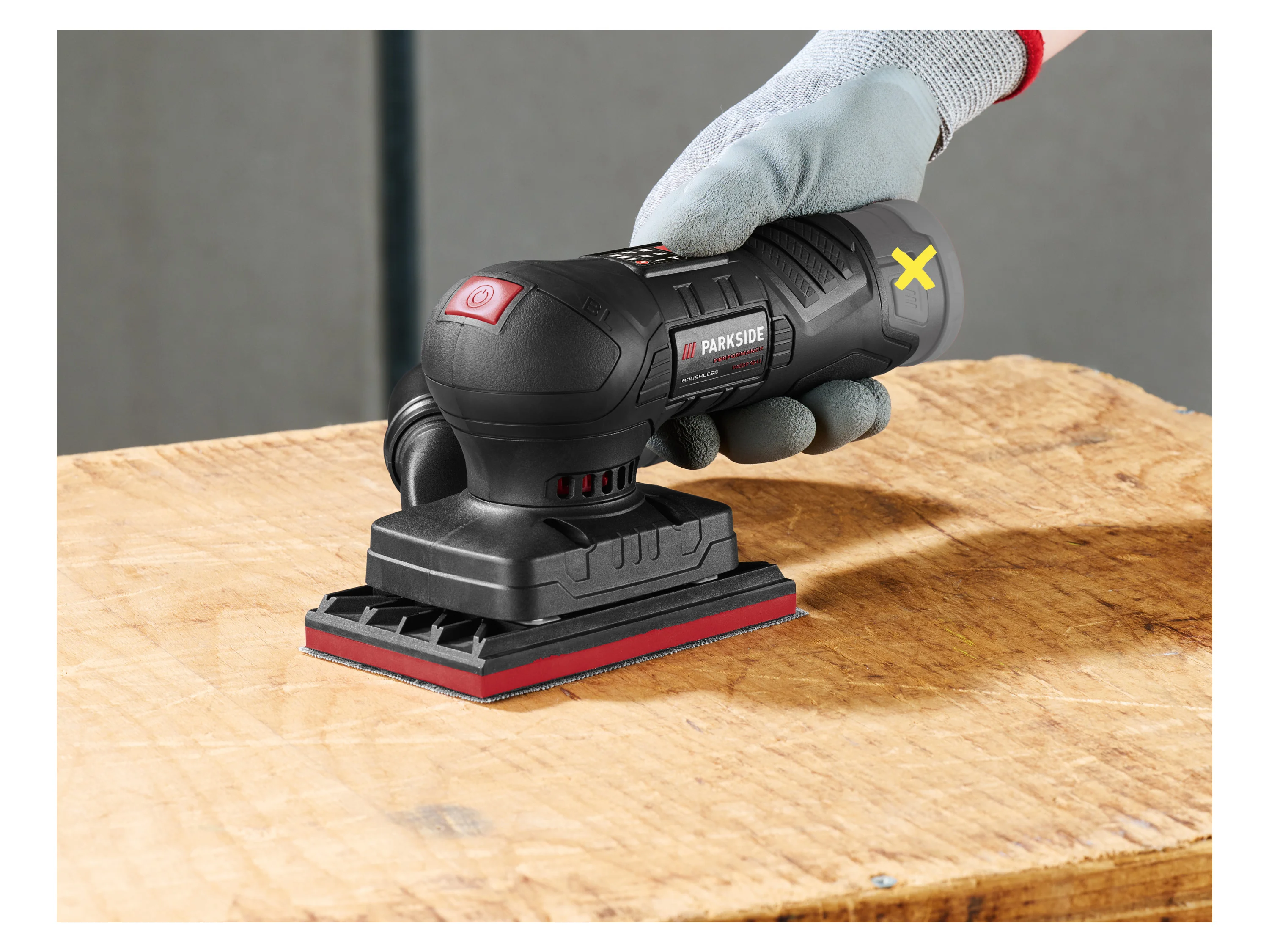 PARKSIDE PERFORMANCE® 12-Li A2 (Schwingschleifer) – Bild 3 von 4