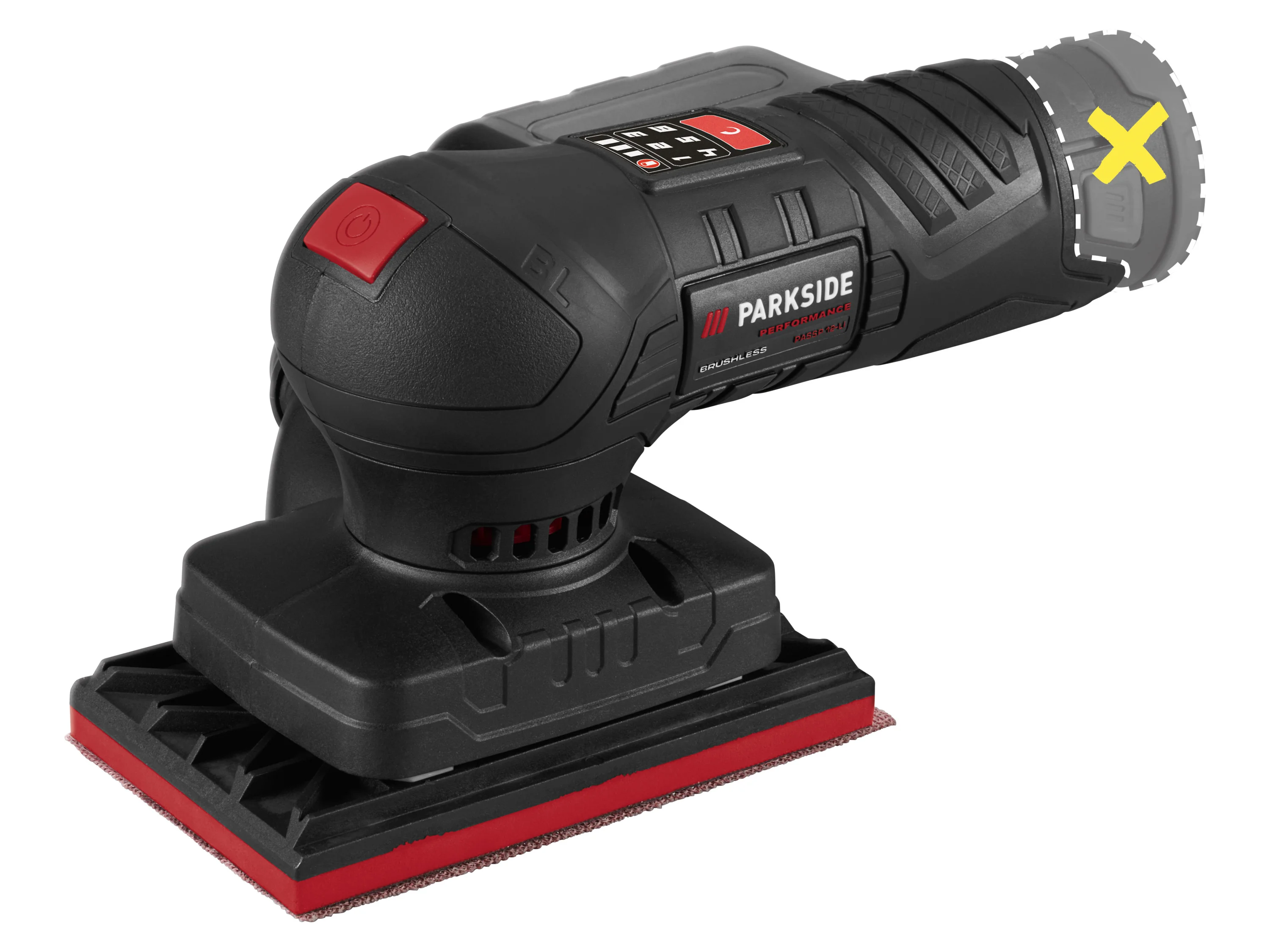 PARKSIDE PERFORMANCE® 12-Li A2 (Schwingschleifer) – Bild 4 von 4