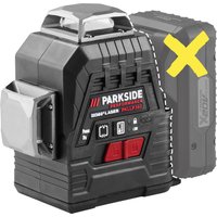 PARKSIDE PERFORMANCE® 20 V Akku-Kreuzlinienlaser »PKLLP 3360 A1 «, ohne Akku und Ladegerät
