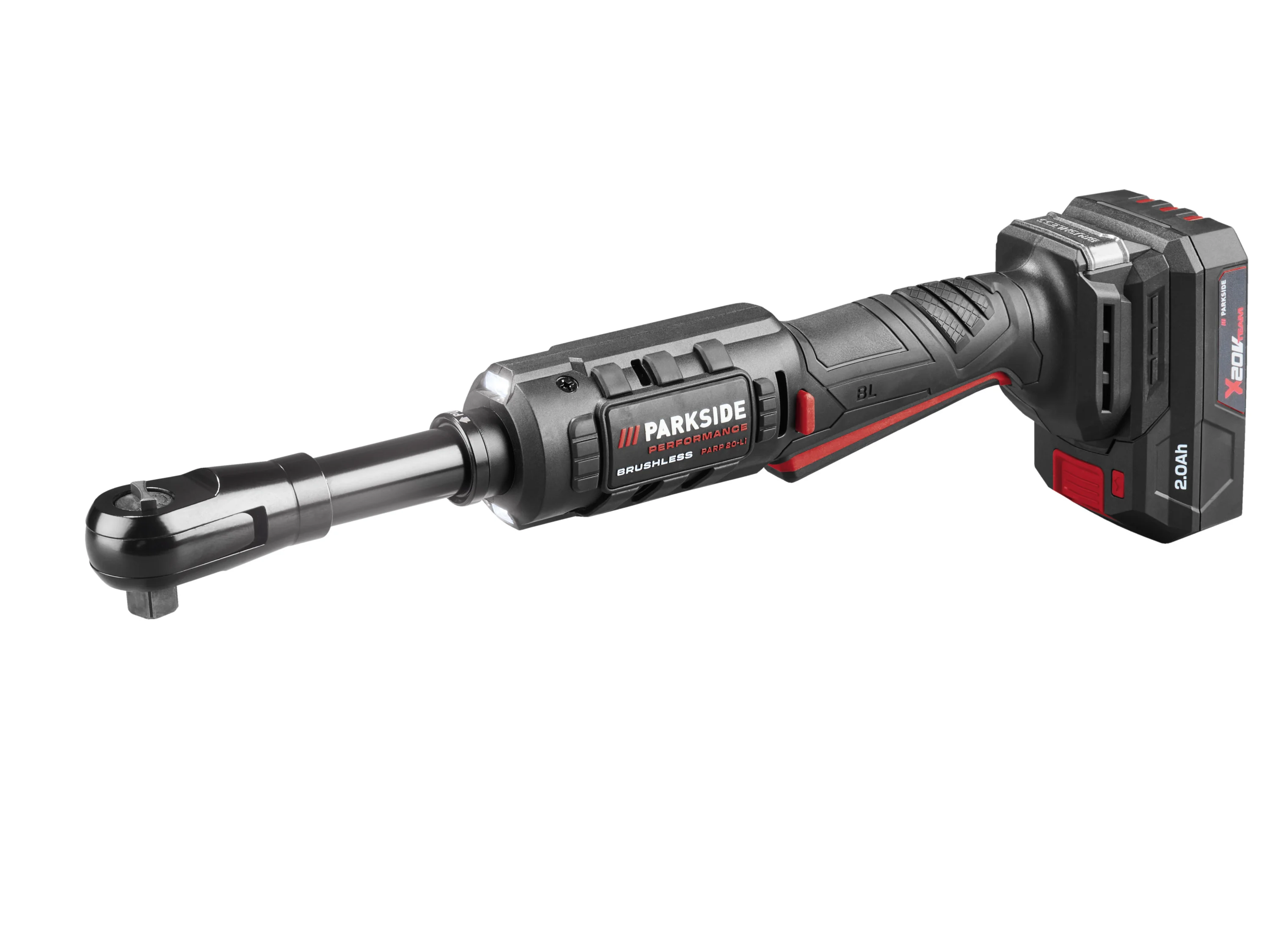 PARKSIDE PERFORMANCE® 20 V Akku-Ratsche »PARP 20-Li B2«, mit Akku und mit Ladegerät – Bild 4 von 4